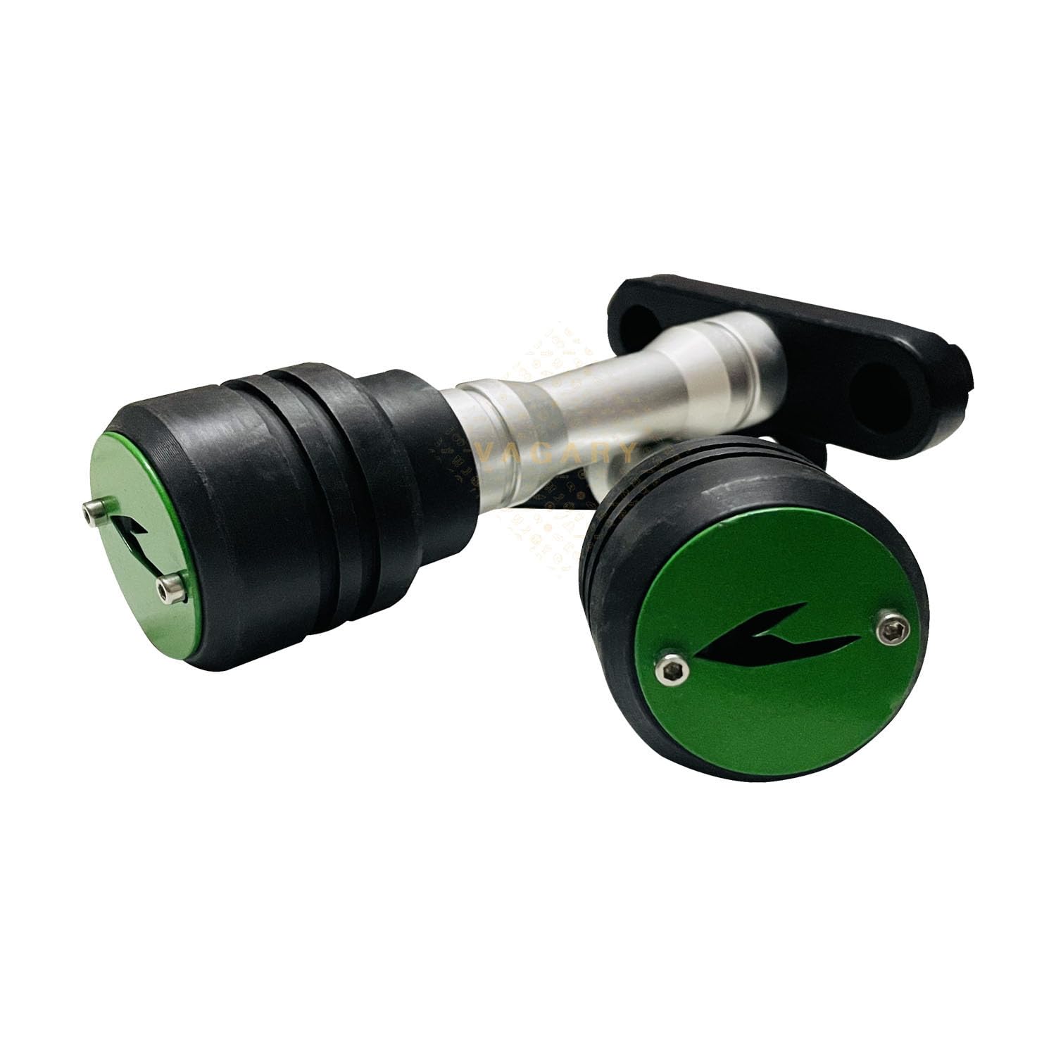 Vagary Heavy Duty Bike CNC Frame Sliders/Crash Guard Slider for Dominar 250/400 (Silver)