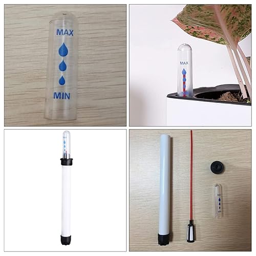 Miniatura 7 de GANAZONO 2sets Medidor de humedad para plantas en maceta Higrómetro de agua Humedad Operación simple Indicador de nivel de agua 2 unids* 2