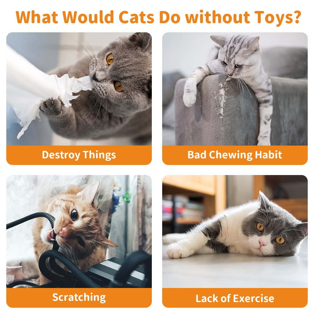 OSDUE Giocattolo di Erba Gatta, 9 Pezzi Giocattolo Catnip, Toys da Masticare per Gatto, Toys Cuscini per Gatti, Giocattoli per Gatti Eccitanti, per Dental Care Pratica ad Eliminare Alitosi