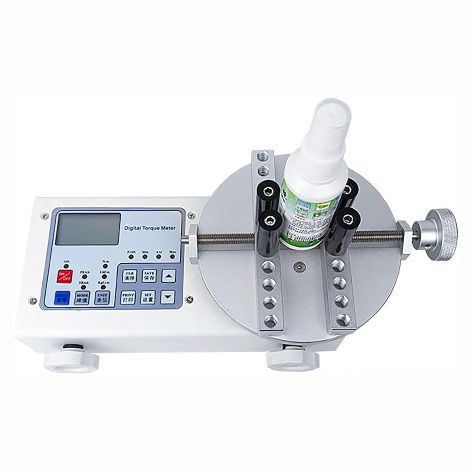 Medidor de par digital, instrumento de prueba de par portátil para destornillador y llave, mide par de 10-160 mm, ideal para calibración y pruebas