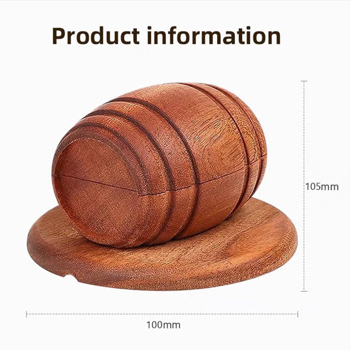 Kit per Affumicare in Botte di Legno, Affumicatore per Whisky e Cocktail, Kit per Affumicare in Stile Antico, Infusore per Affumicatore, Regalo Perfetto per Bar di Casa per Uomini, Papà, Mariti