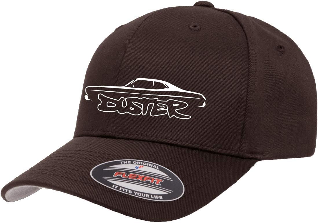 Maddmax Car Art Plymouth Duster Outline Design Athletic Baseball Fitted Hat Cap