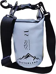 Bolsa a Prova Dagua Pequena Estanque Impermeável para Celular 2 Litros com Alça Tiracolo