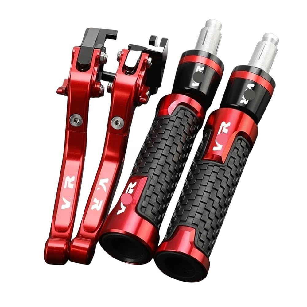 PLIQVBN Clutch Brake shafts Motorcycle Brake Clutch Levers Handlebar Grips Ends for VFR800 VFR800F VFR 800 for VTEC 2002-2017 VFR750 F/R/FH/FV