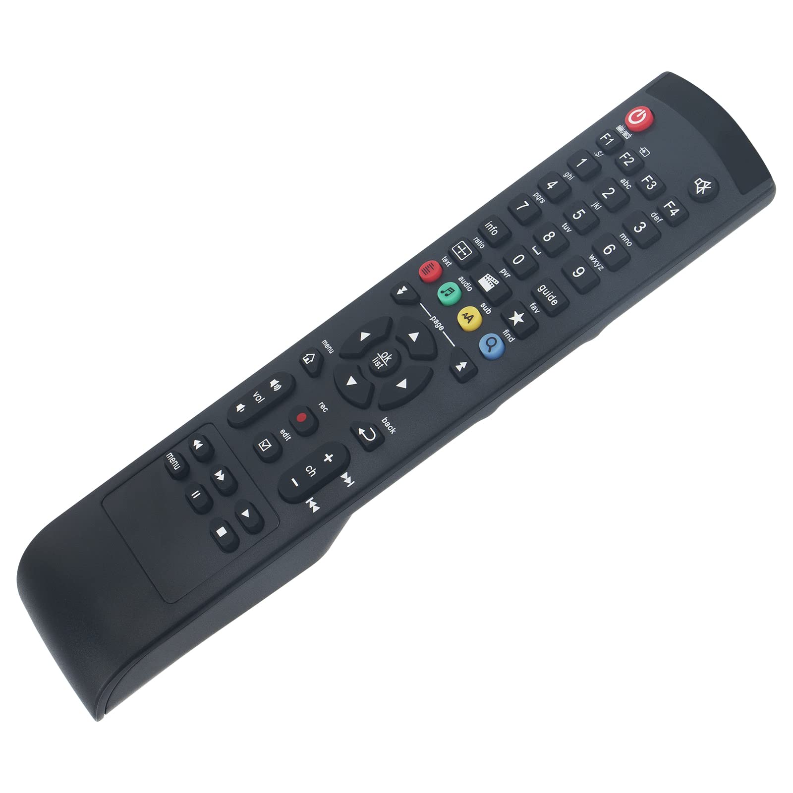 Nowy RCU540 zamiennik pilota RCU-540 pilot zastępczy pasuje do FERGUSON ARIVA RCU540 RCU 540 150 152 153 154 120 220 250 252 253 254 102e 102E 102mini 202e 202E 52e 52E pilot zdalnego sterowania