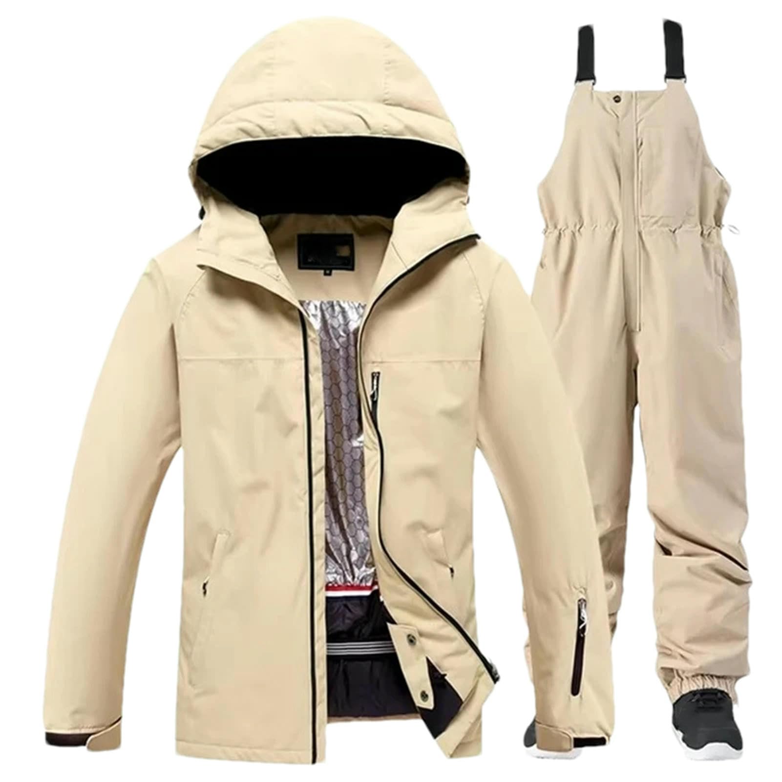 Ropa de esquí de invierno para hombre, traje de snowboard, ropa de nieve, chaquetas de esquí y pantalones