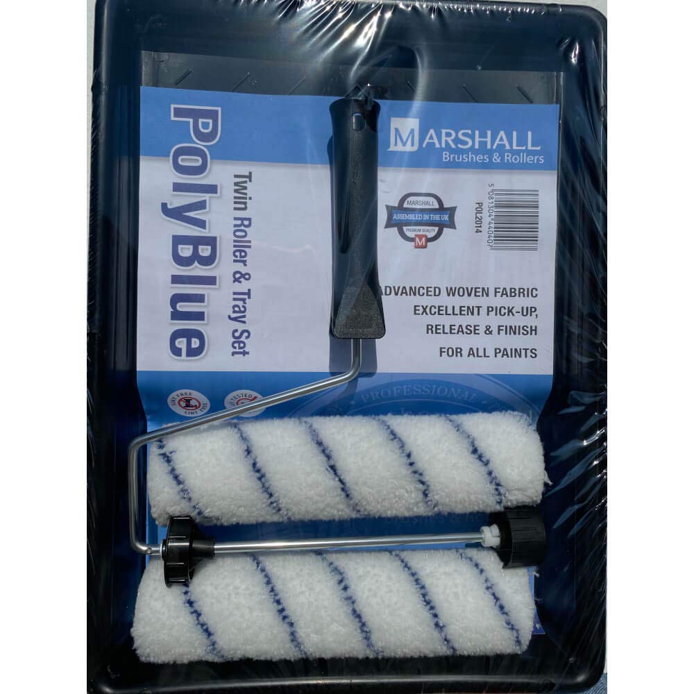 Marshall Twin Roller & Tray Set PolyBlue