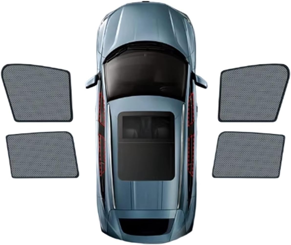 Tendine Parasole Auto per LYNK&CO LYNK&CO 01 2017-2022 Magnetico Tendine Parasole Auto per la Privacy Tendina Parasole Auto Finestrini,D/4pcs