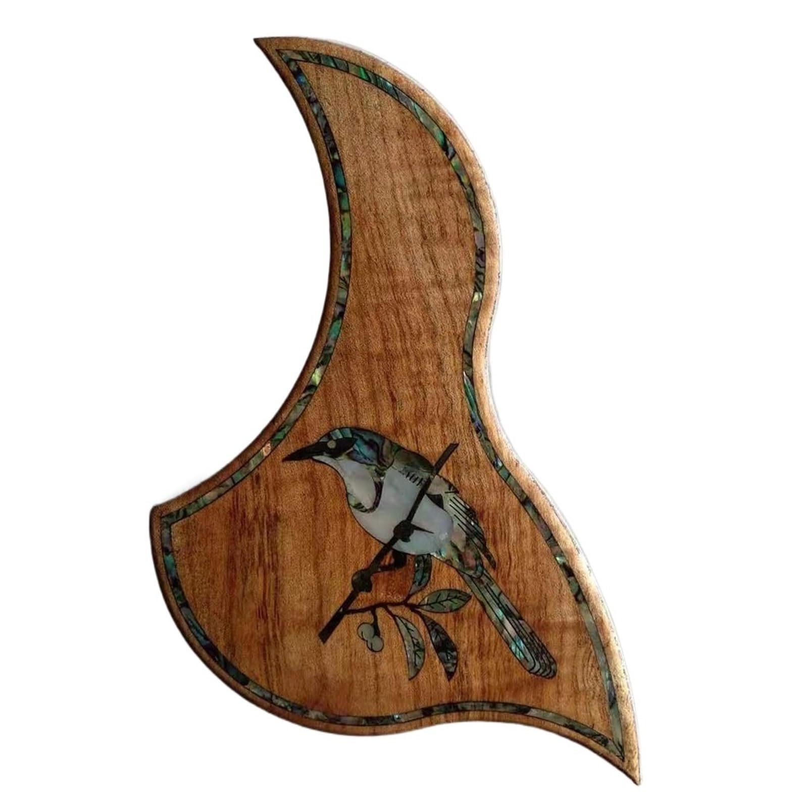 Profesjonalny Pickguard Do Gitary Akustycznej Drewniana Płytka Ochronna Do Gitary Z Intarsją Z Masy Perłowej Akcesoria Do Gitary Łatwe W Montażu