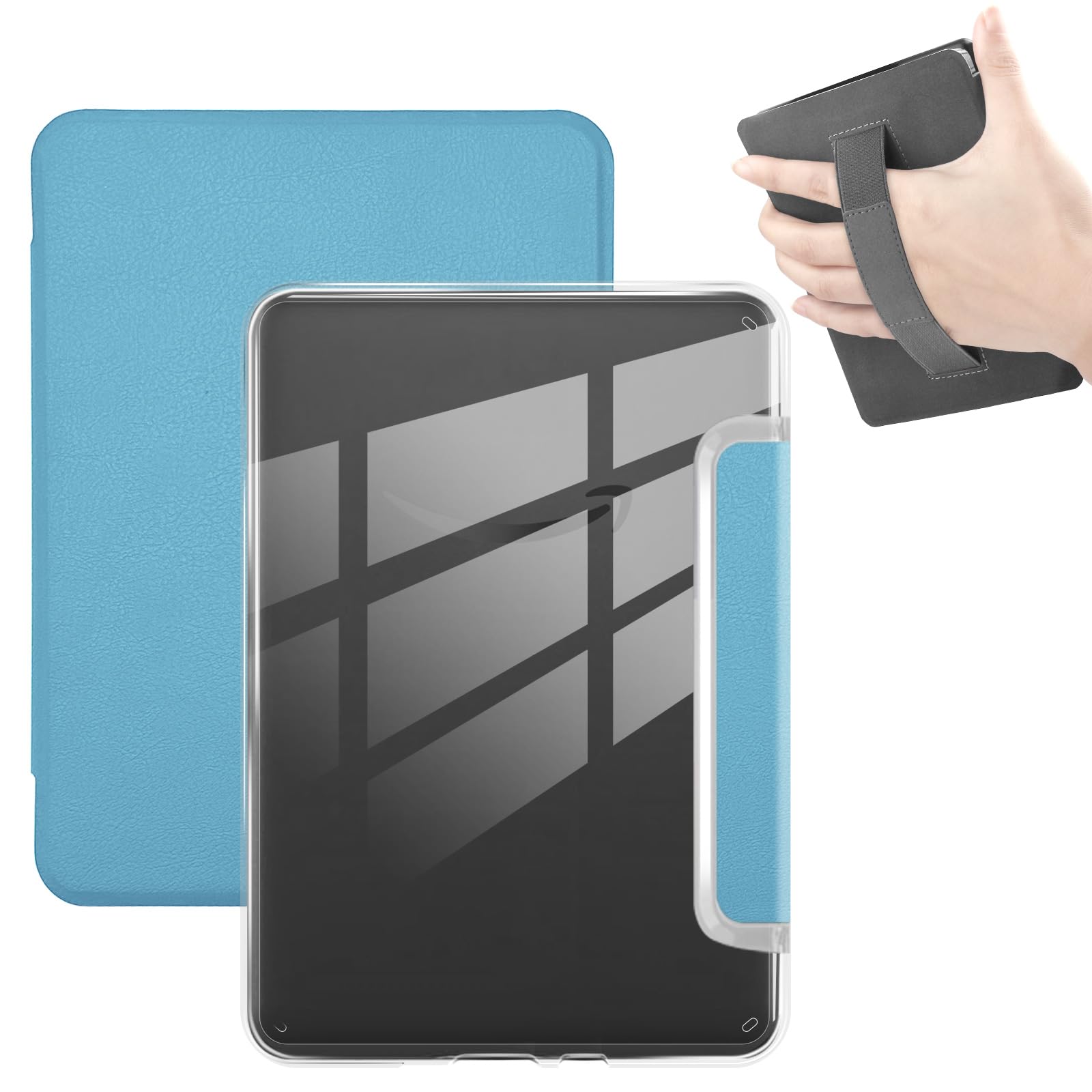 Kindle Paperwhite 第12世代 本体 + ケース + ストラップ Amazon.co.jp: ハンドストラップ付き7インチKindle Paperwhite(第12