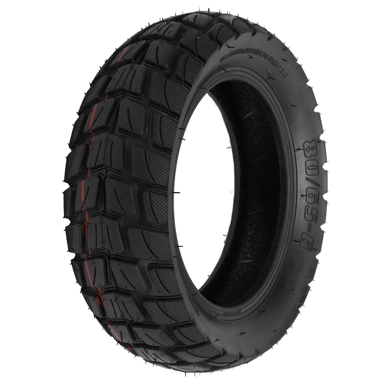 Pneumatici esterni 80/65-6 per scooter elettrici, gomma ispessita, antiscivolo, ammortizzanti, per scooter, fuoristrada vuoto per la sostituzione
