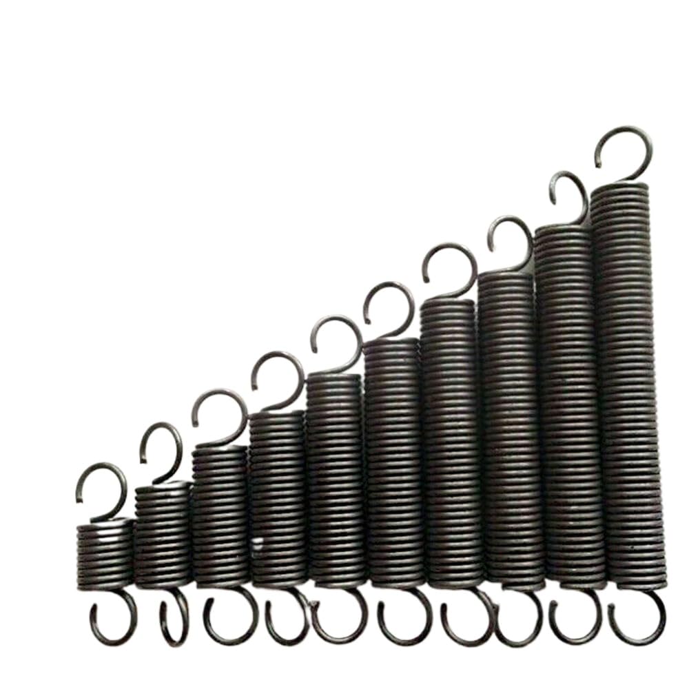 1Pcs Wire Diameter 3mm Extension Spring Tension Expansion Extending Spring Length 50~500mm (1,3.0 * 16 * 100 mm)