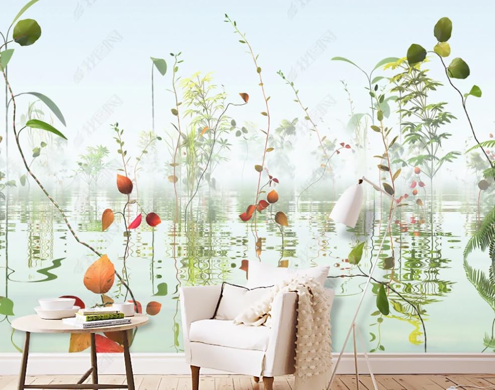 Décoration murale haut de gamme avec ce poster géant de plantes aquatiques