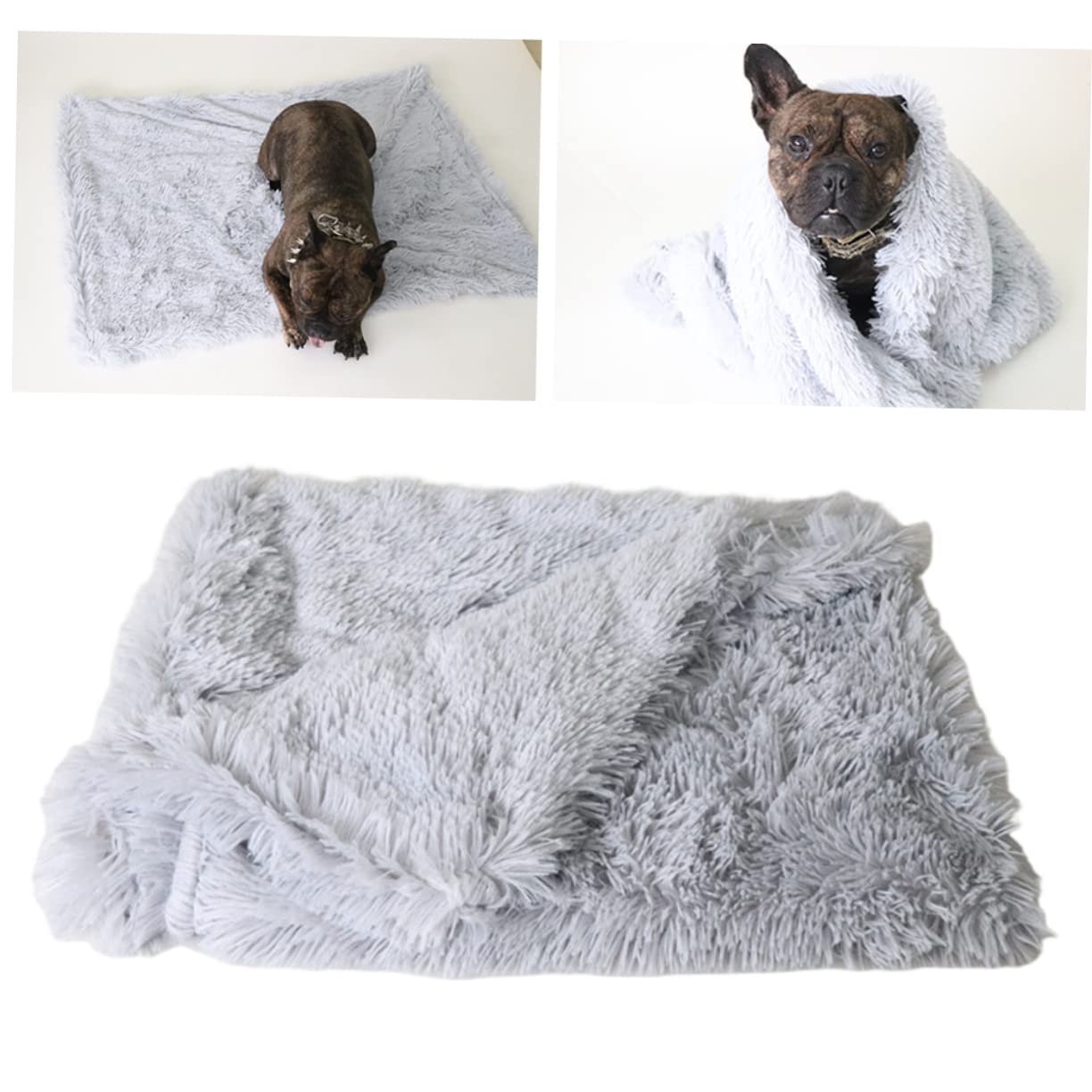 Panier double couche pour chien doux respirant et thermorégulateur
