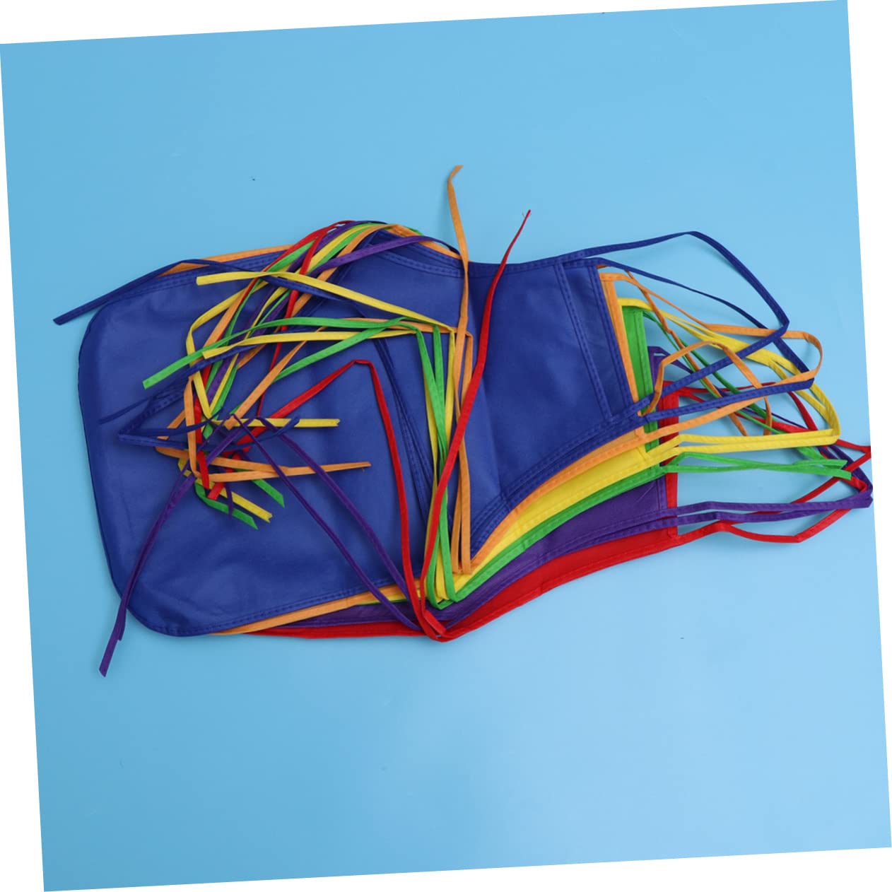 Cabilock 24 piezas Delantales Infantiles para Pintar Delantales de Tela No Tejida Impermeables para Niñas Protección Reutilizable para Manualidades y Cocina para Actividades Artísticas