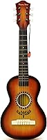 Vista 9 de Guitarra acústica de 23 pulgadas, guitarra de juguete de 6 cuerdas para niños, cuerdas de acero realistas, primer instrumento musical para Natural