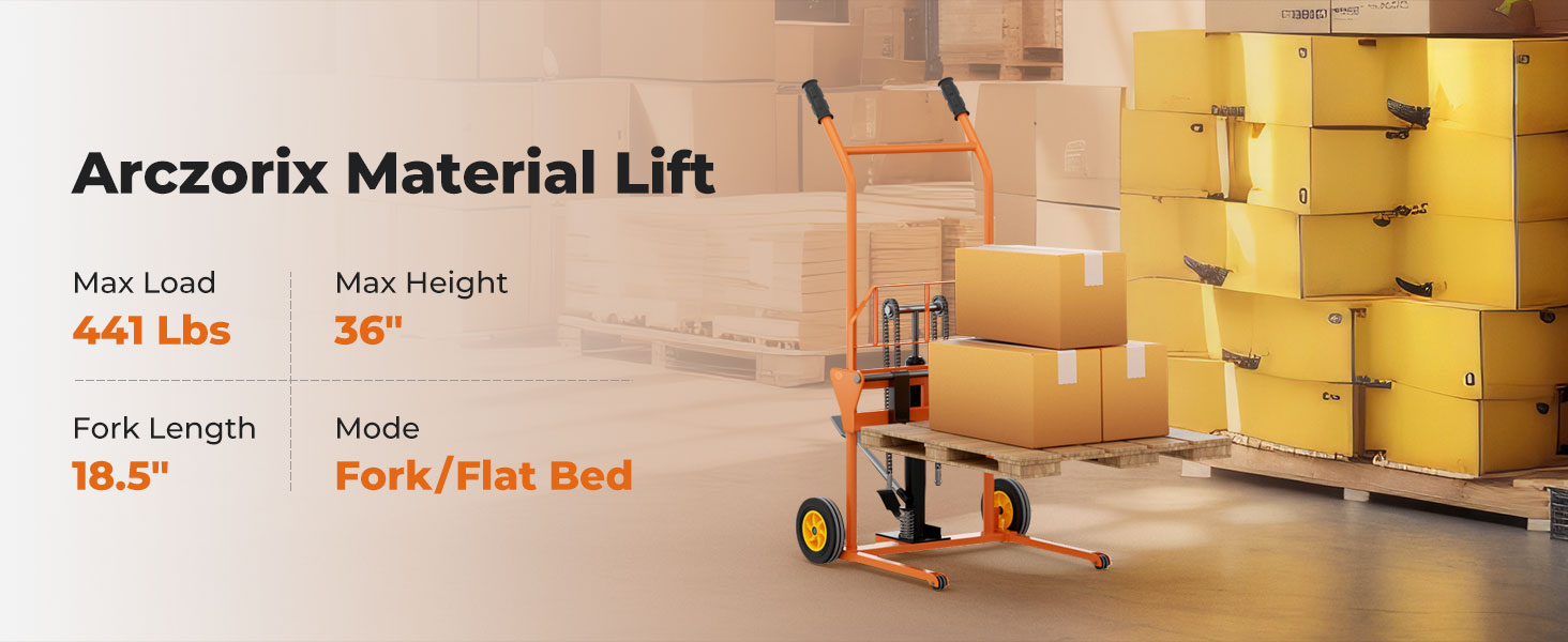 Material Lift Winch Stacker on Amazon Live
