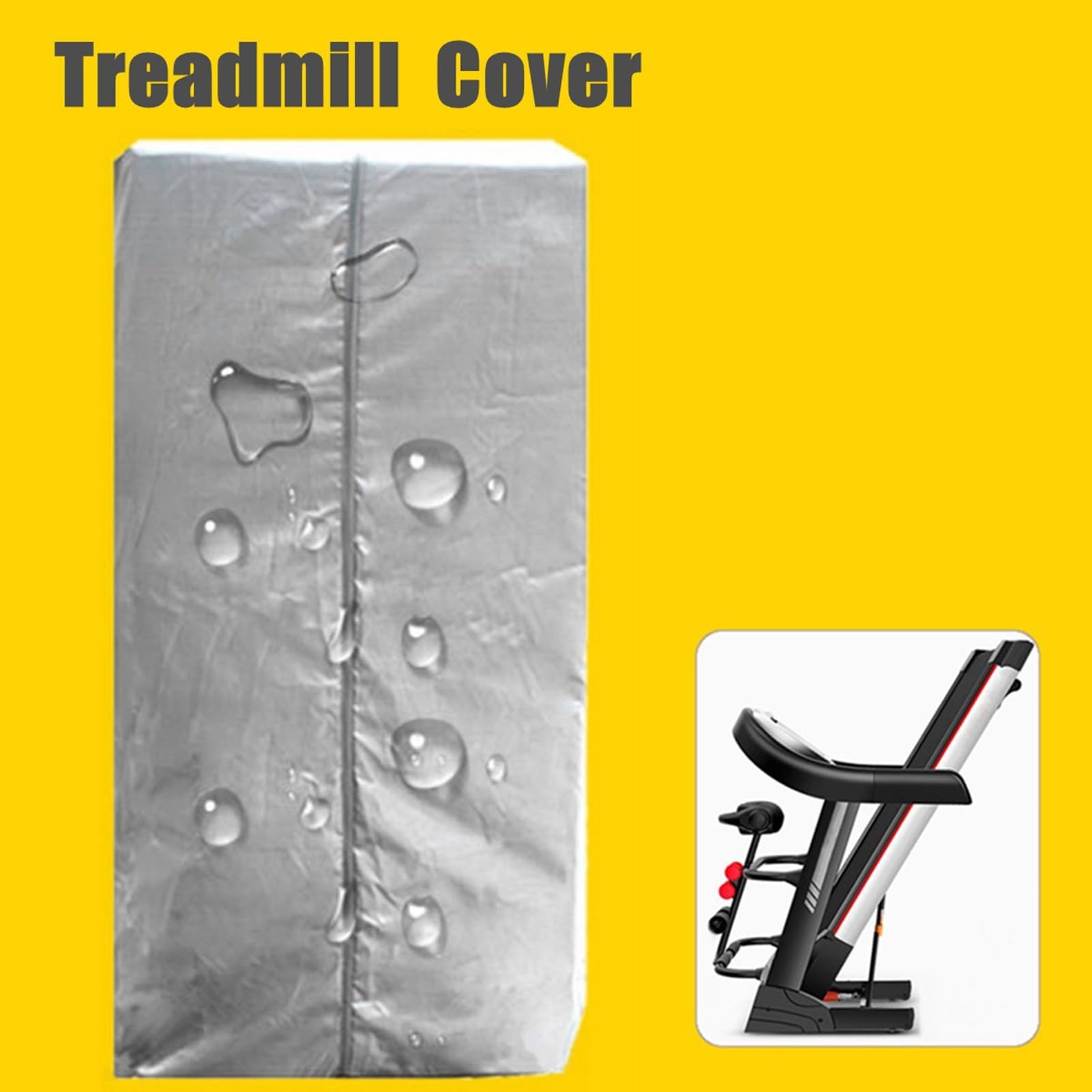 Funda for Cinta de Correr, Plegable, Resistente al Agua y Polvo, Tela Oxford, Impermeable con protección Solar Funda de protección