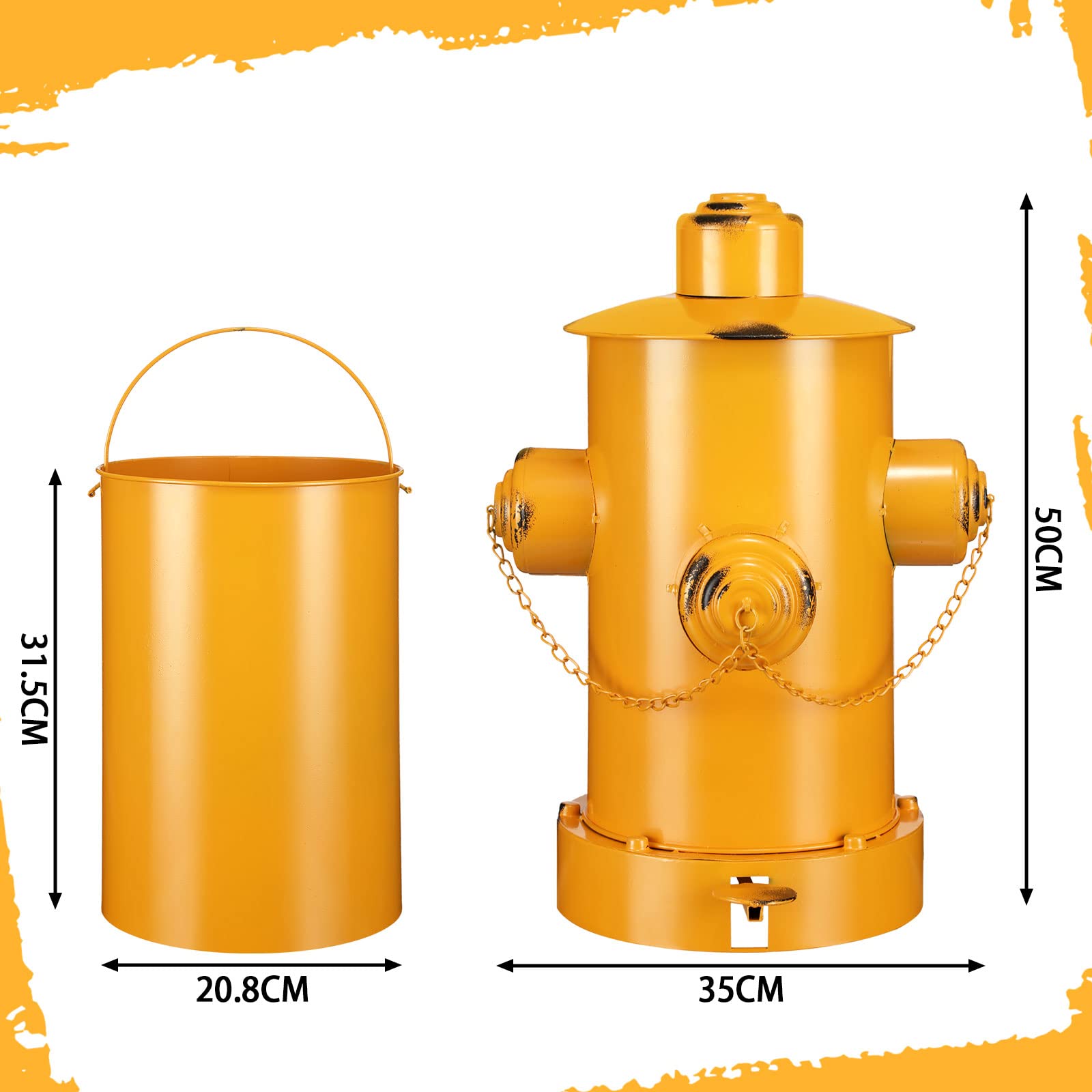 消火栓 ゴミ箱 ペダル式 アメリカンレトロ ガーベージバスケット足踏み 消火栓 ペダル式 ゴミ箱 消火栓 ゴミ箱 ペダル式 アメリカンレトロ