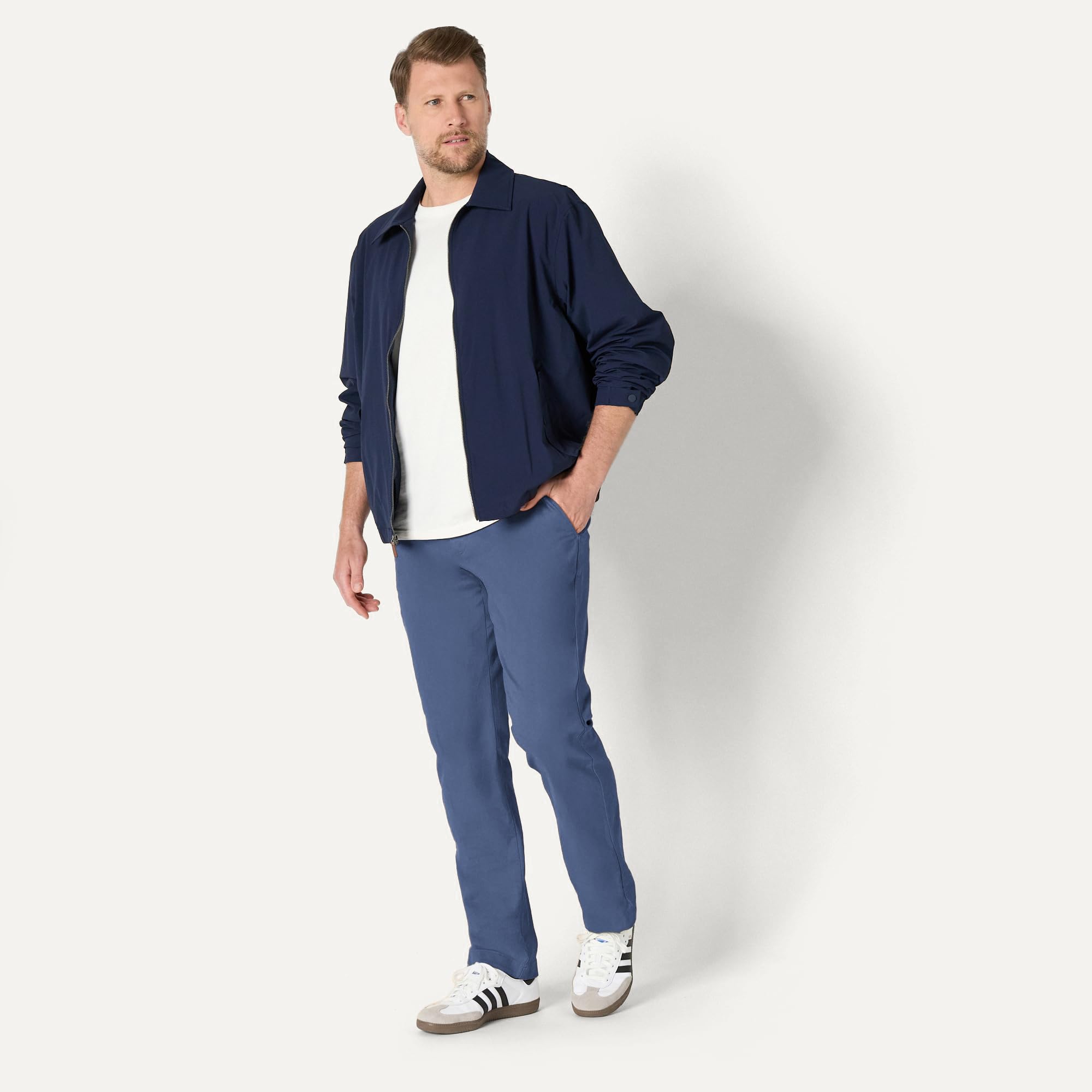Amazon Essentials Men's Athletic Fit Casual Stretch Chino Work Trousers (Available in Big & Tall) — view 21