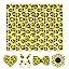 Yellow Leopard-6pcs