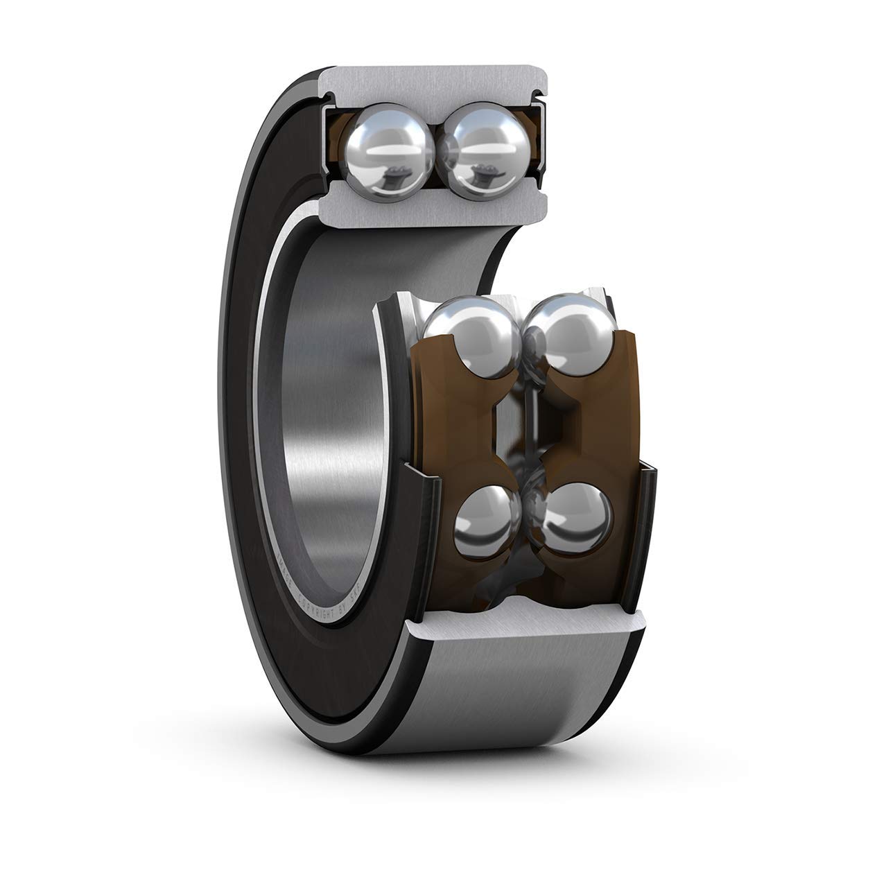SKF Kugellager 2-reihig, Innen-Ø 30 mm/Außen-Ø 72 mm Außen-ø, Breite 30.2 mm