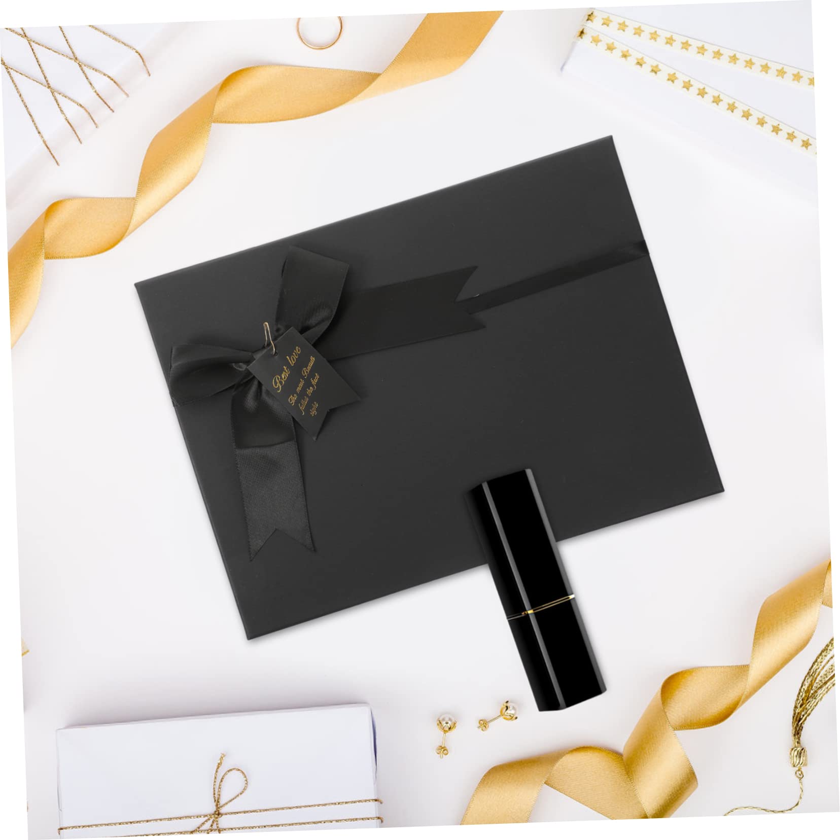 Healeved 2stücke Geschenkbox Aus Hochwertigem Kraftpapier Elegant Mit Schleife Für Verschiedene Anlässe Robuste Und Langlebige Verpackung Für Kosmetik Und Kleine