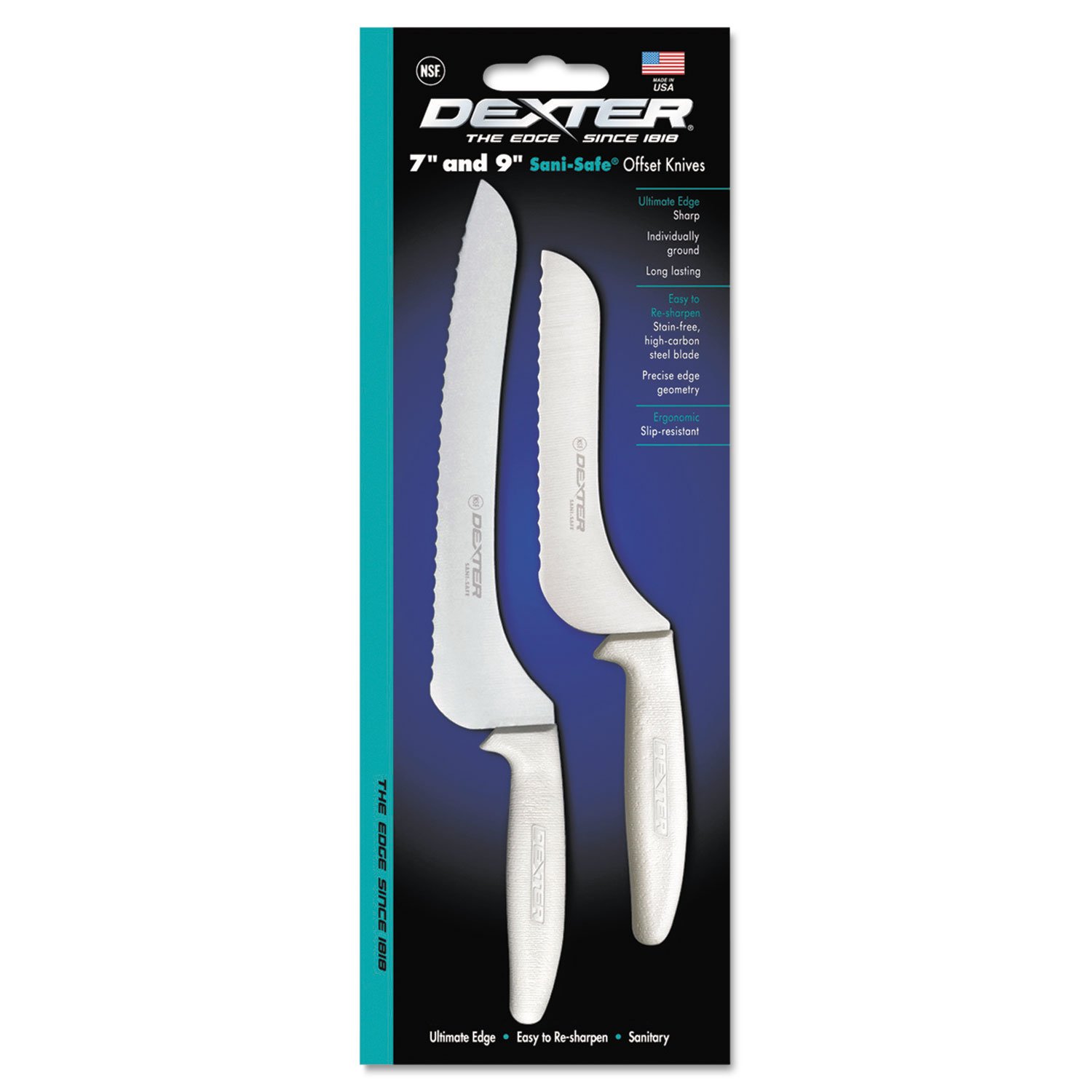 Dexter Outdoors 2Piece Offset Knife Set