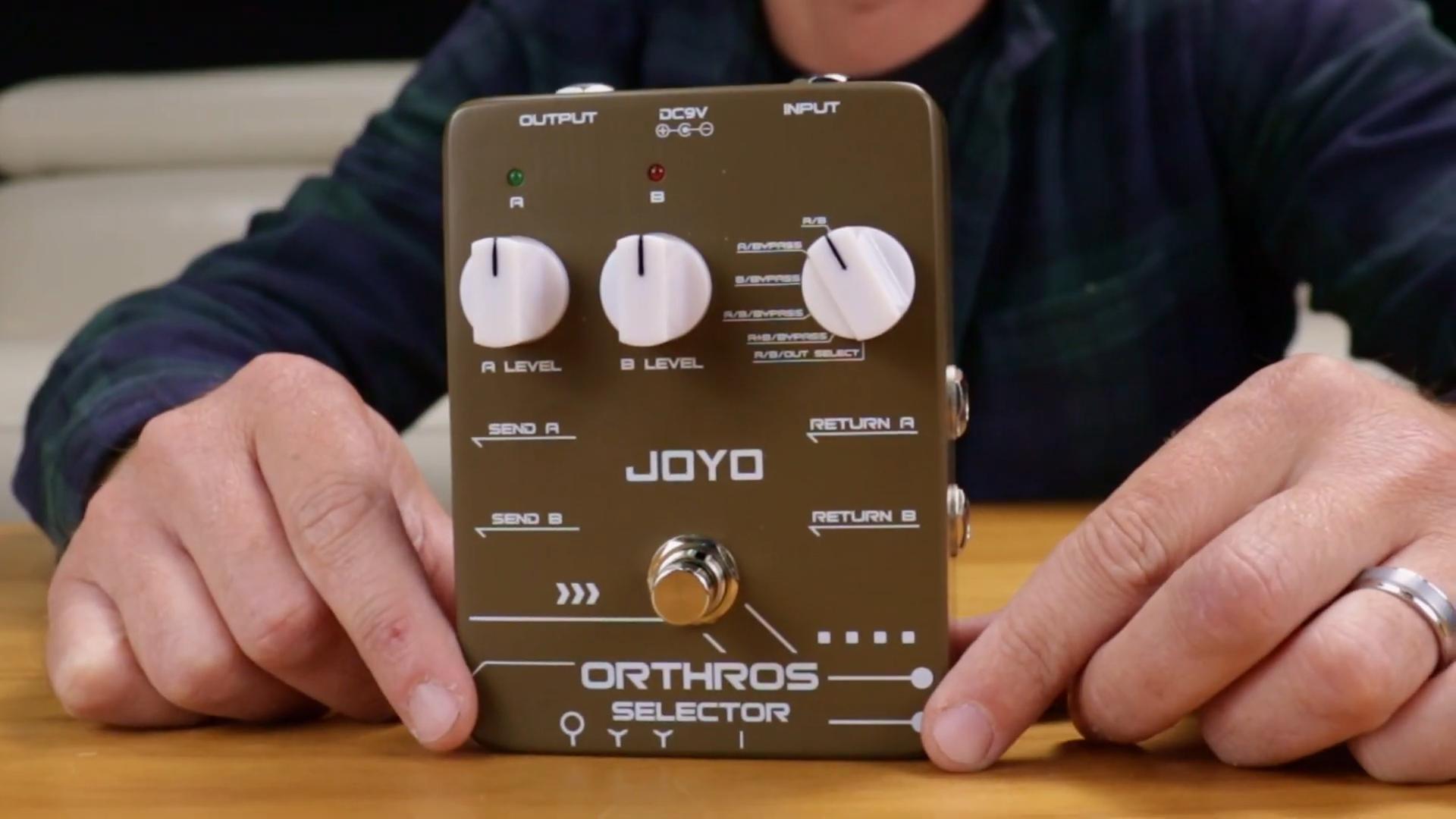 Amazon.com: JOYO Dual Effects Line Selector Guitar Pedal, 6-Mode A