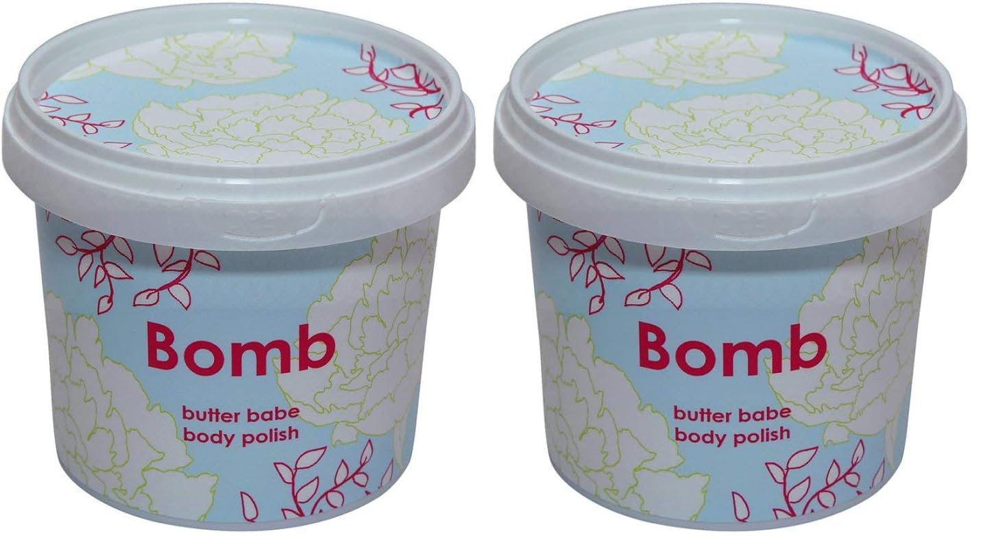 Bomb Cosmetics Butter Babe Vücut Peeling 375g 1 Paket (1 x 1 Adet) (2 paketi)