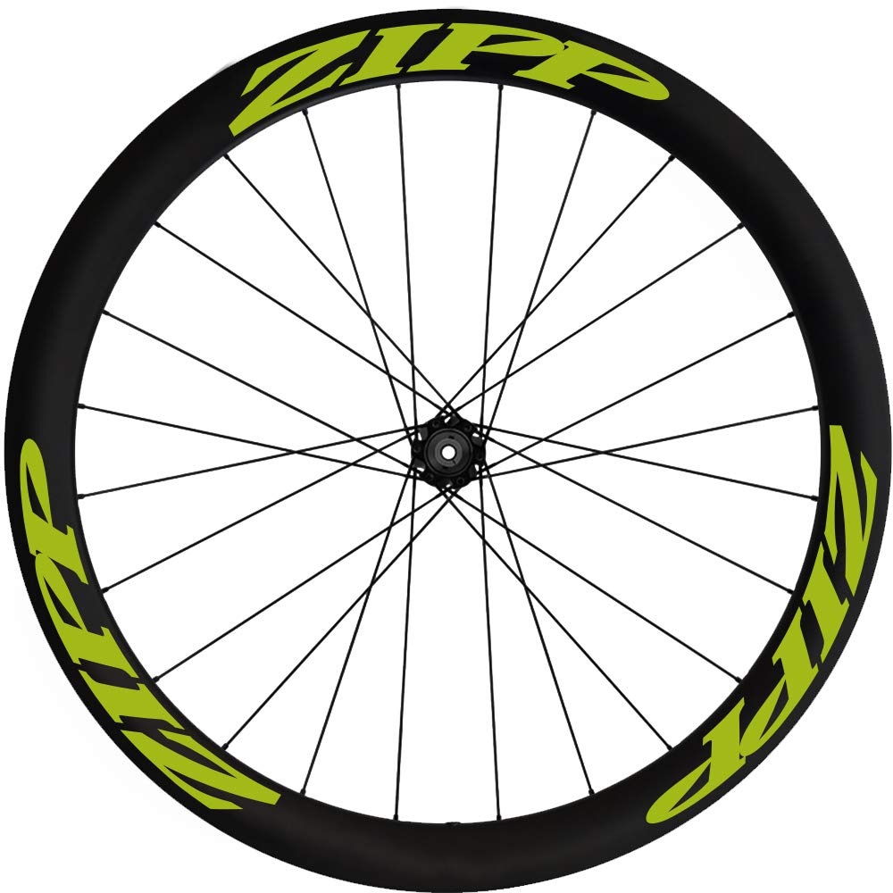 Zipp Wheel Stickers for Bicycles Mod.01 WH96 Lime Green