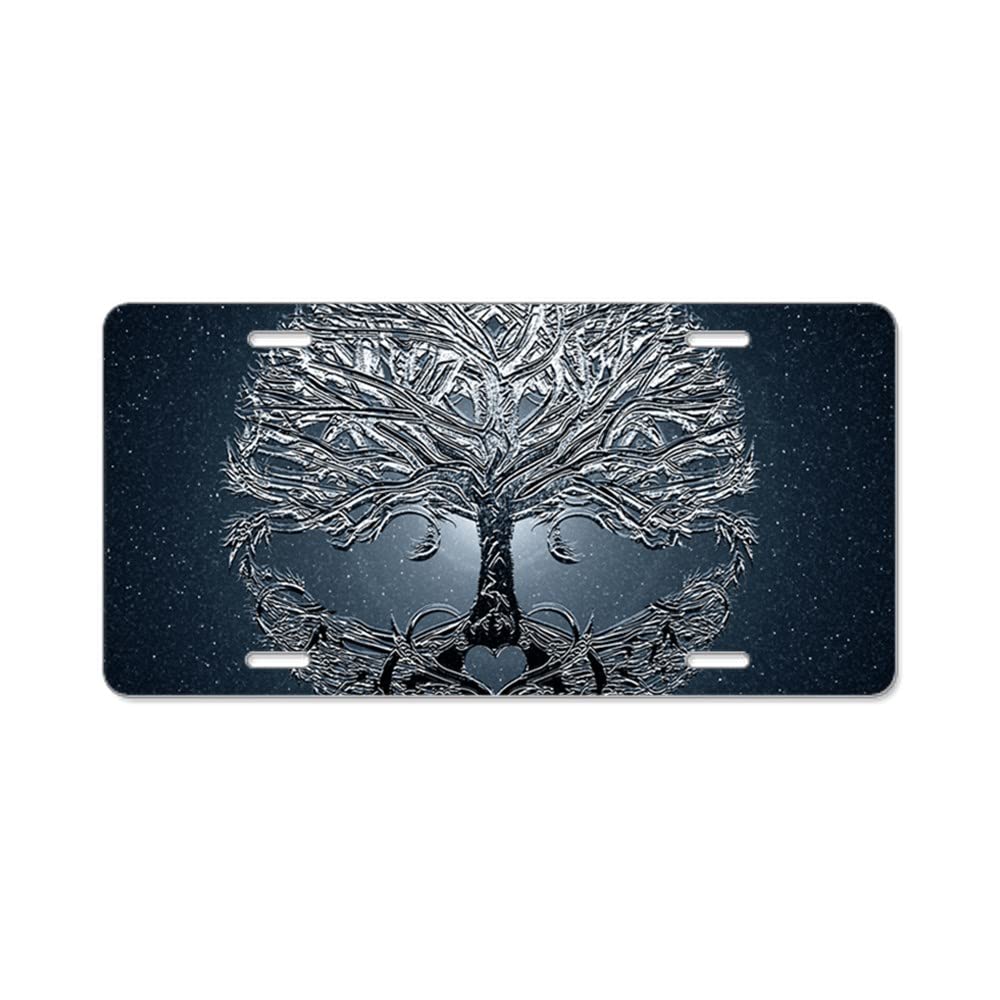 CafePressTree of Life Nova Aluminum License Plate, Front License Plate, Vanity Tag