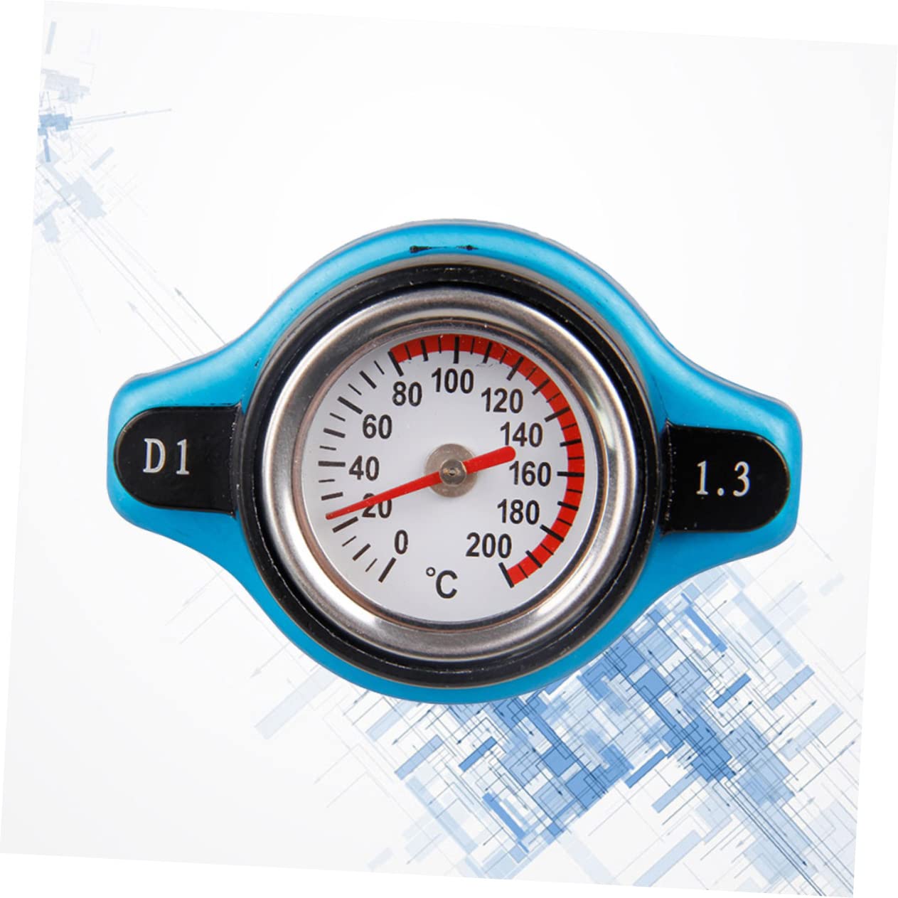 Tapa del Tanque del Radiador con Medidor de Temperatura 1.3 Bar