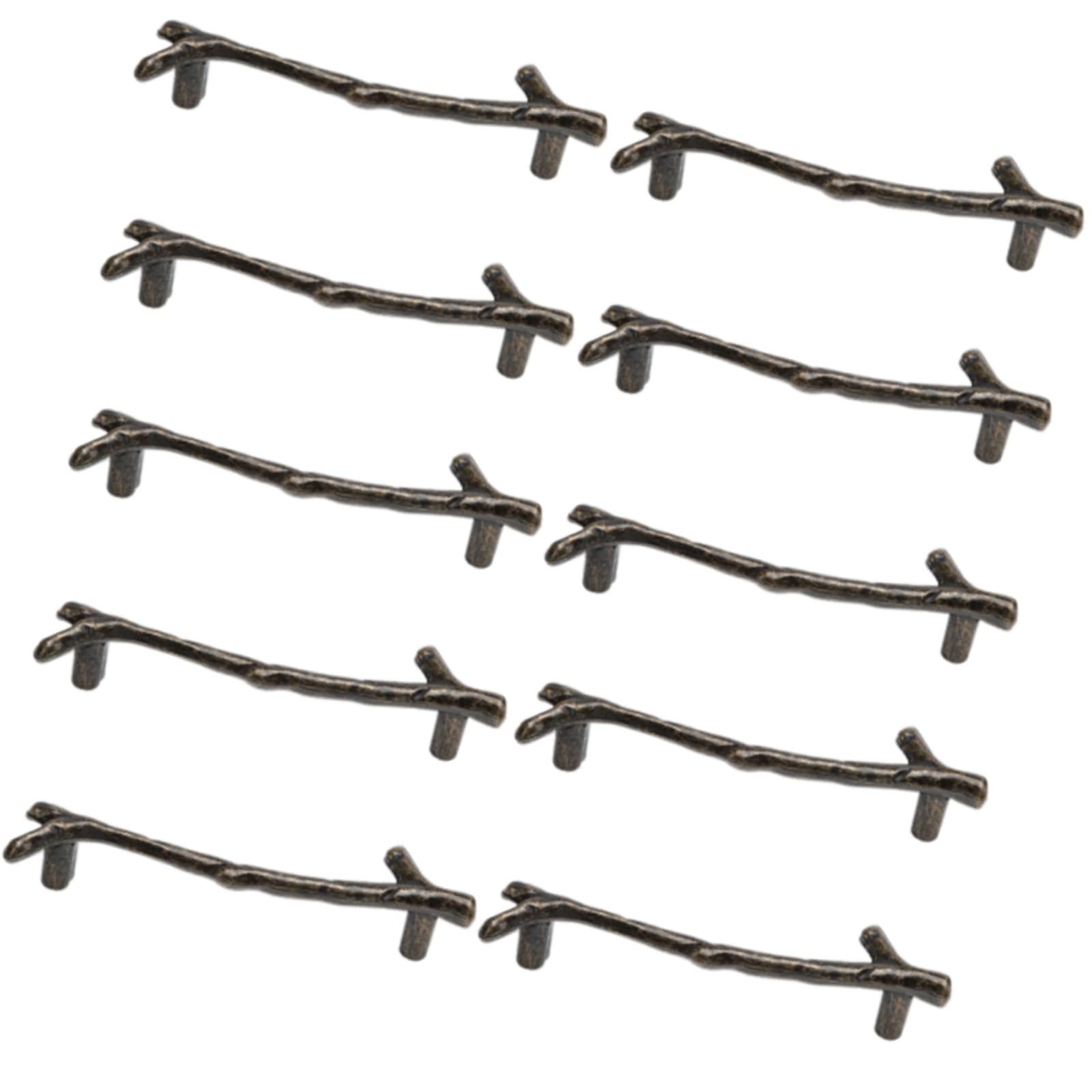 Zwwaazhf Bronze Of 10 Multipurpose Gold Drawer Handles Unique Designs Fashion Accessory For Home Furniture Makeover Decoration Home Decoration Drawer Pull