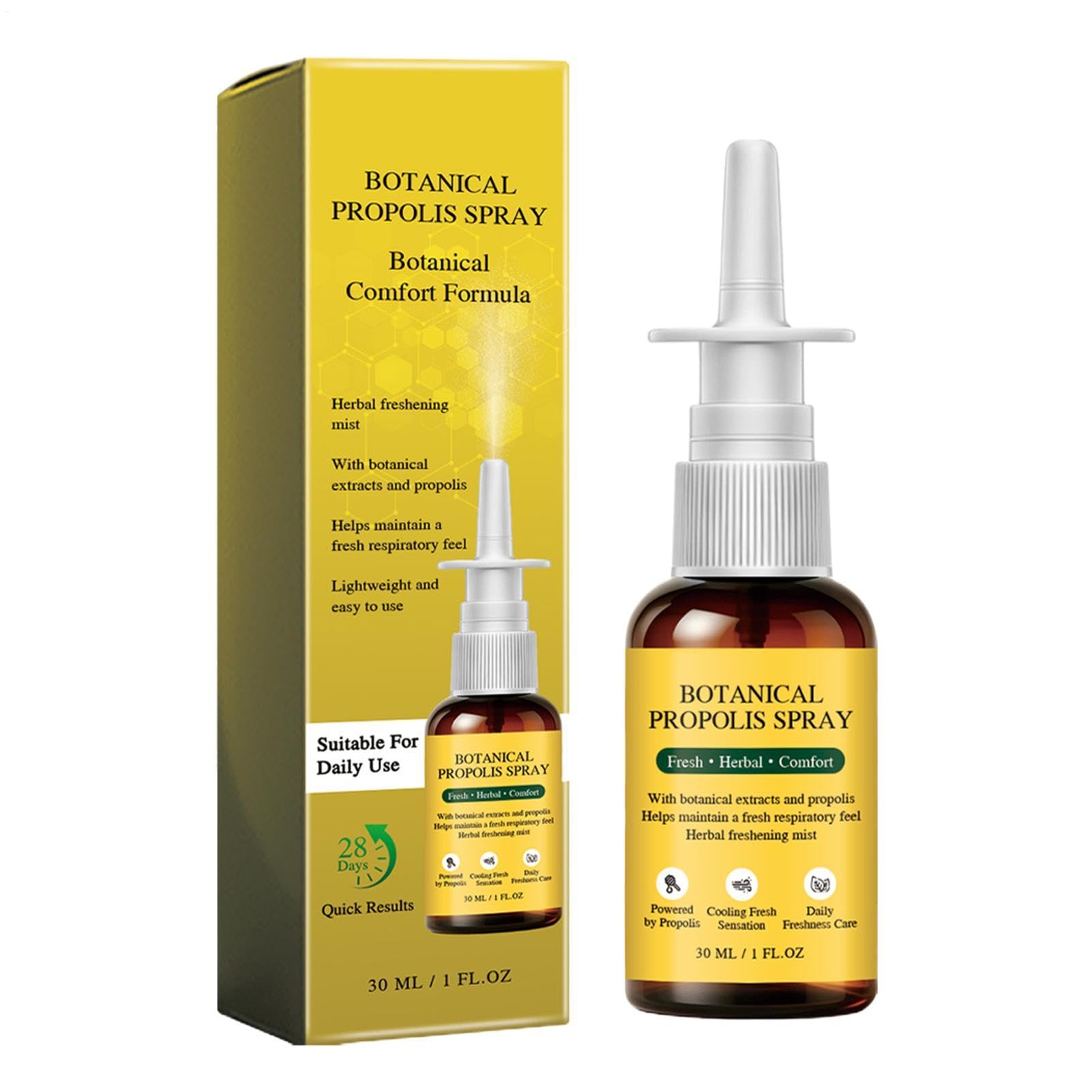 Nasal Moisturizer for Inside Nose | 30ML Soothing Cleaner Fine Mist - Natural Nasal Soothing Spray - for Kids, Men, Women, Dad, Mother, Grandparent, Friend, Cough, Snoring, Sleeping, Breathing