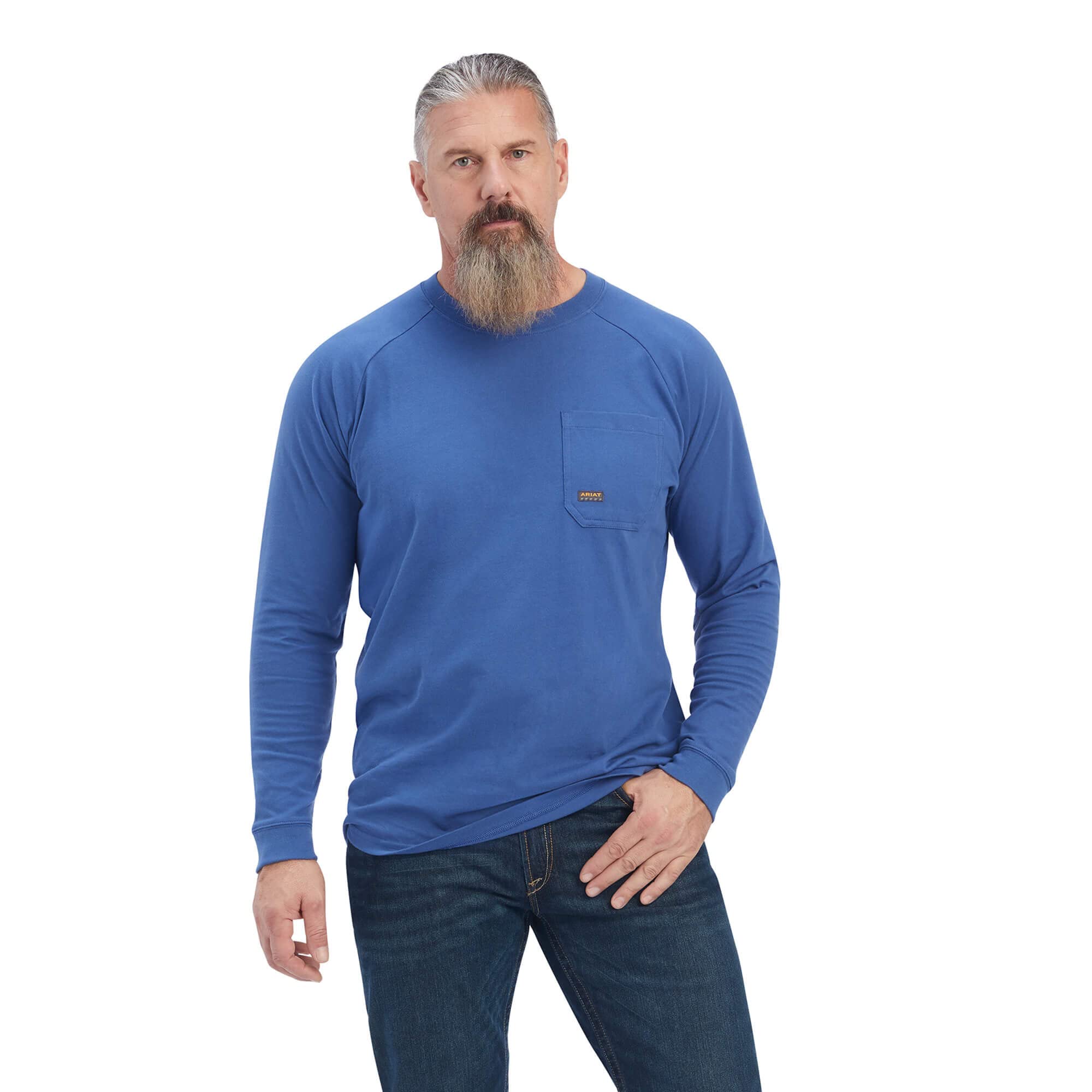 ARIAT Rebar Cotton Strong Roughneck Graphic T-Shirt Camisa para Hombre