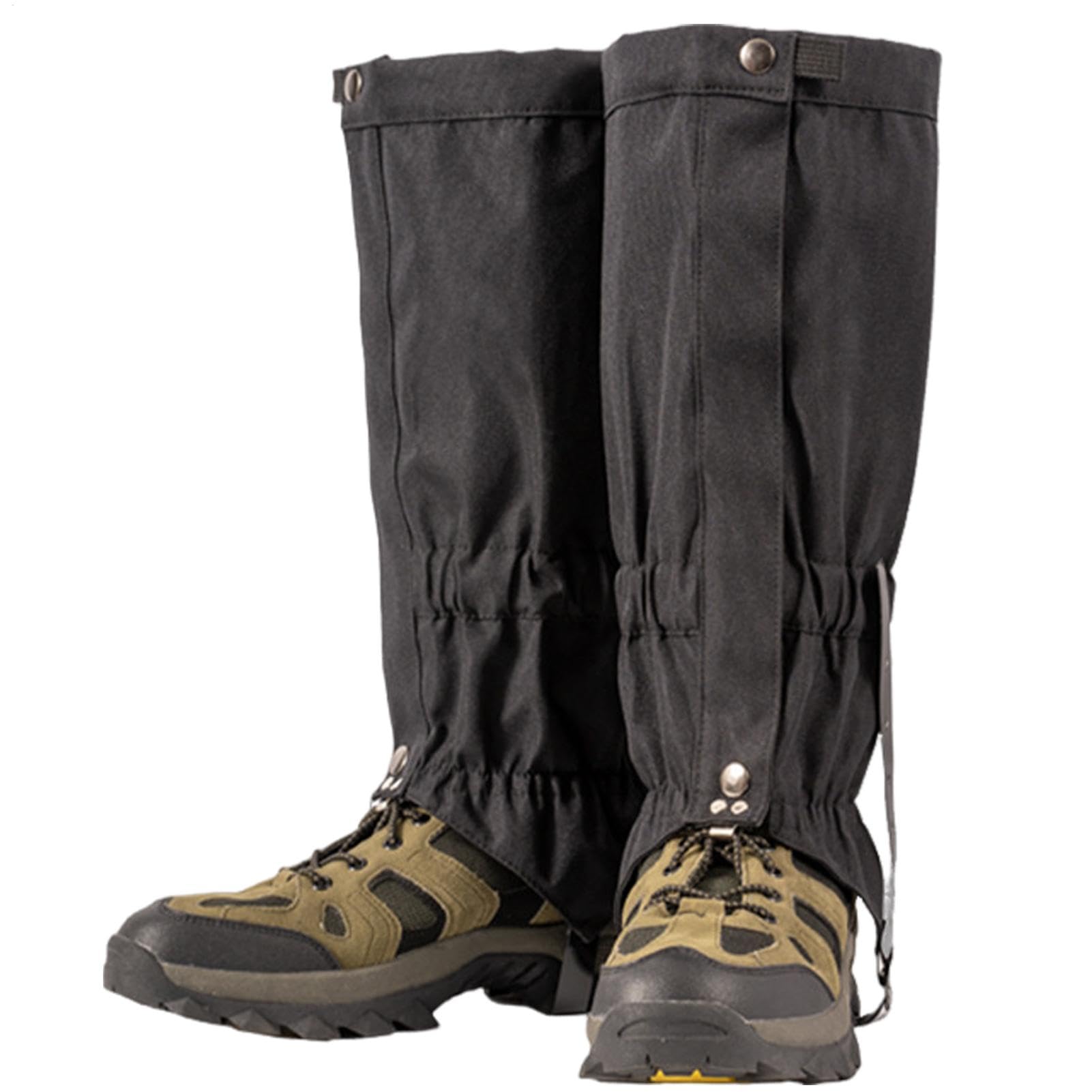 Ghette per scarpe – Ghette regolabili per scarpe da neve, ghette impermeabili per stivali, escursionismo, escursionismo, escursionismo, lavoro
