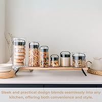 Vista 4 de Prepara Evak Fresh Saver - Almacenamiento de alimentos de plástico, pequeño/corto, negro