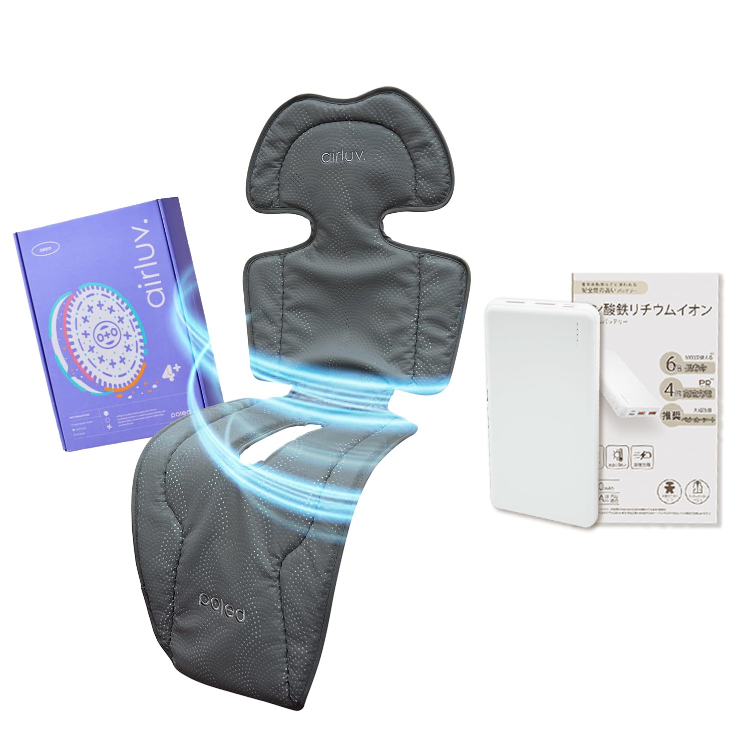 Amazon.co.jp: エアラブ4プラス (airluv4＋) オレオ ファン付