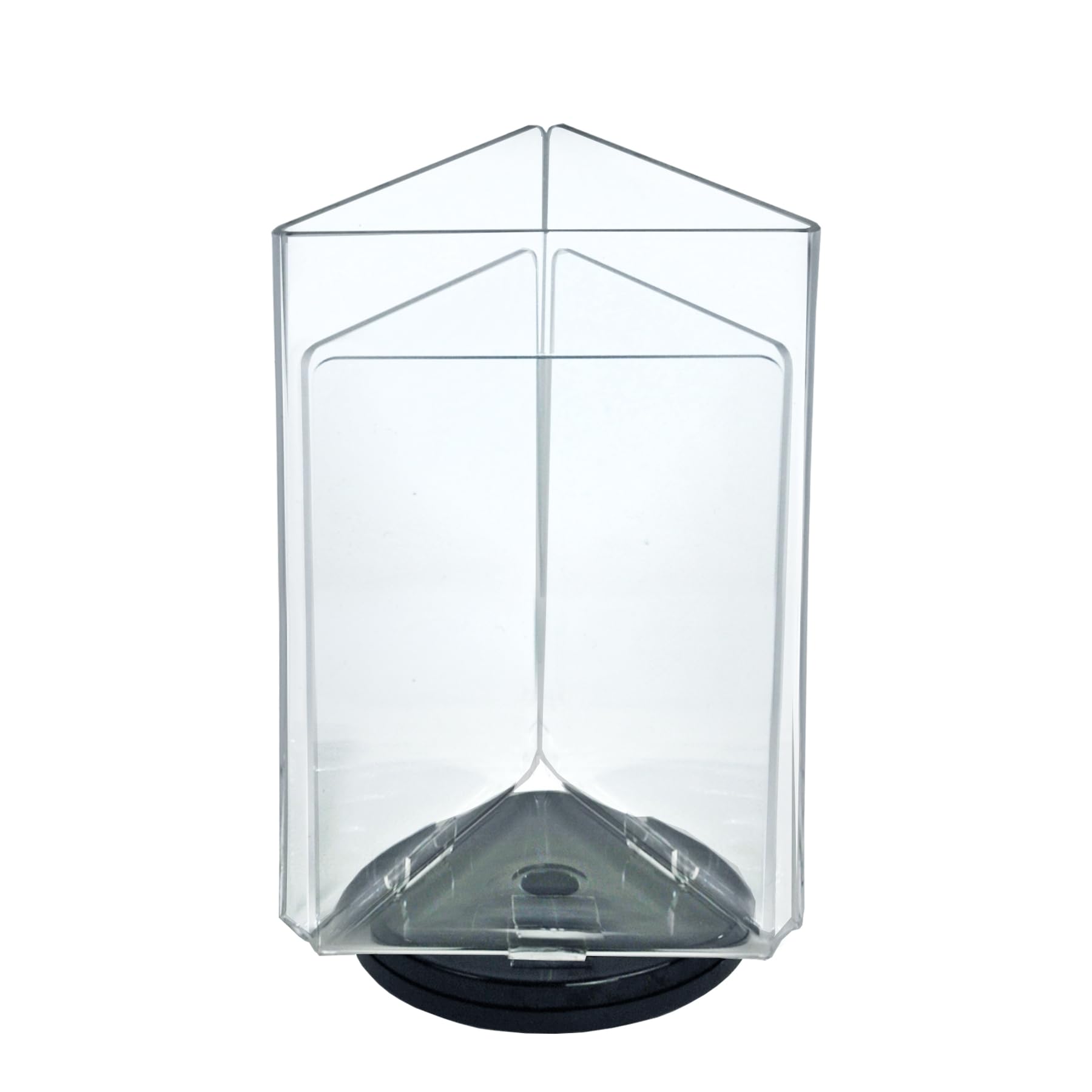 Azar pantallas 193722 5 "W x 7 H 3-sided signo soporte con base giratoria