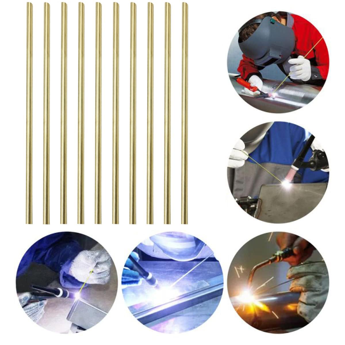 CABINE 1/5/10 Barres Rondes En Laiton Massif Longueur 200/250/300 Mm/250 Mm/3 Mm 5 Pièces