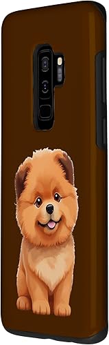 Miniatura 2 de Funda para Galaxy S9+ con diseño de perro de dibujos animados para enamorarse de Happy Chow