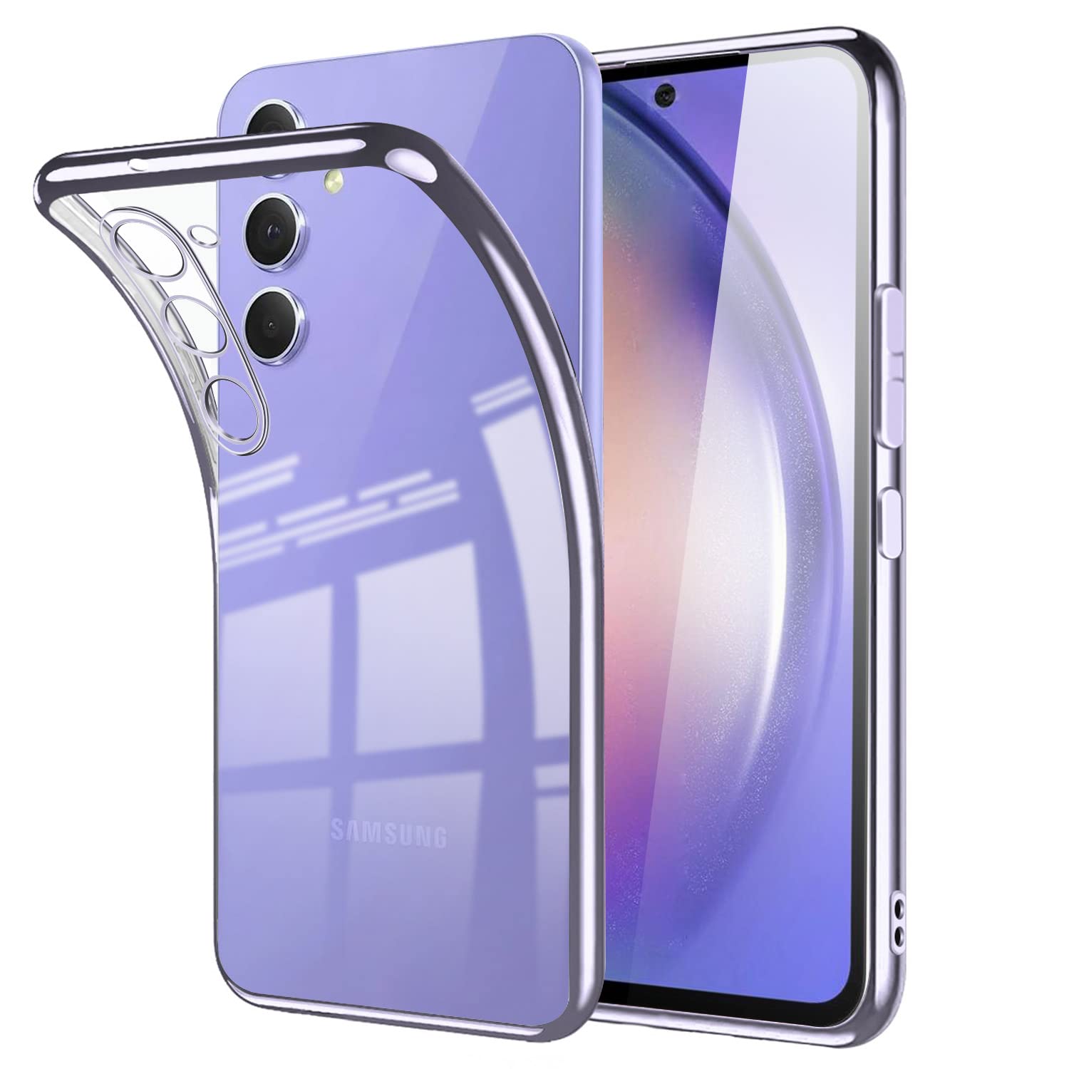 Amazon.co.jp: Galaxy A54 5G ケース クリア SC-53D SCG21 カバー