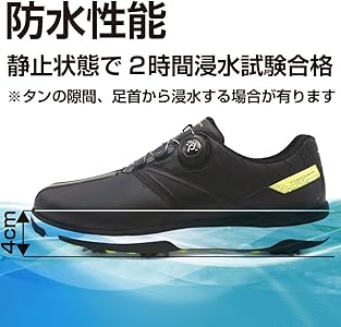 Amazon | [ティゴラ] ゴルフ ダイヤル式スパイクシューズ スーパー