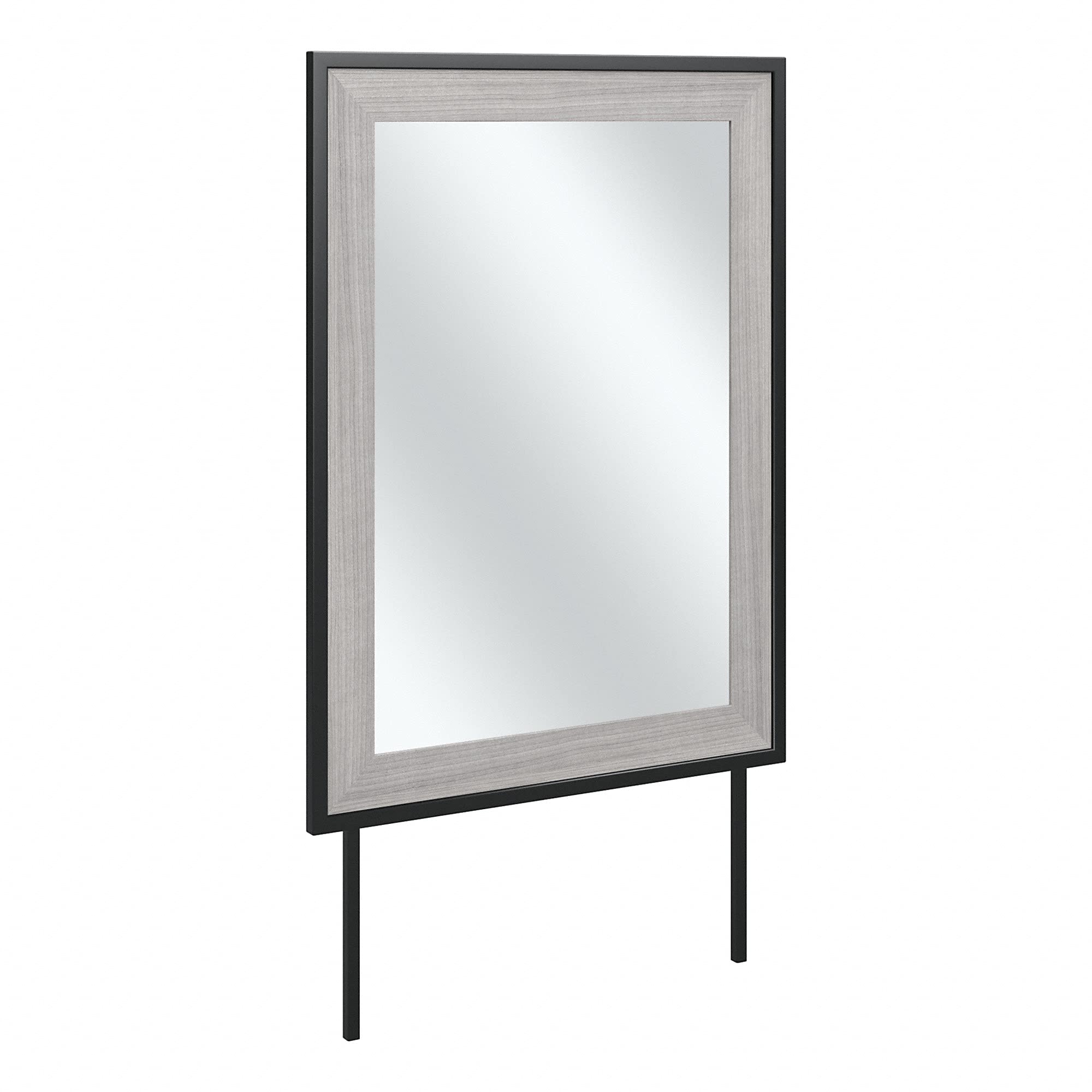 Bush Furniture Atria Bedroom Mirror, Platinum Gray
