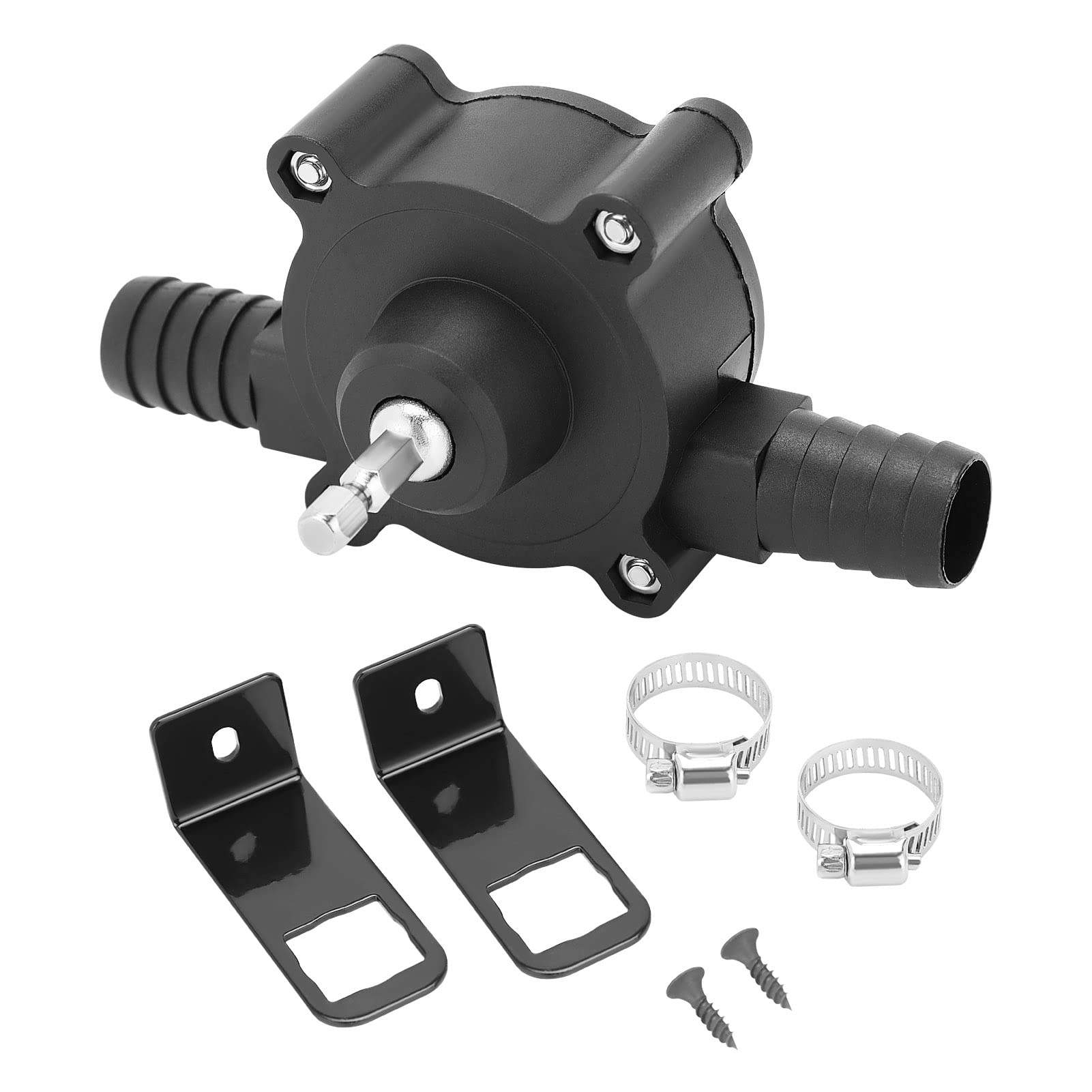Trintion Mini Electric Drill Water Pump - Portable Self-Priming Hand Pump for Ponds, Aquariums, Fish Tanks, Diesel Oil Fluids and Hydroponics