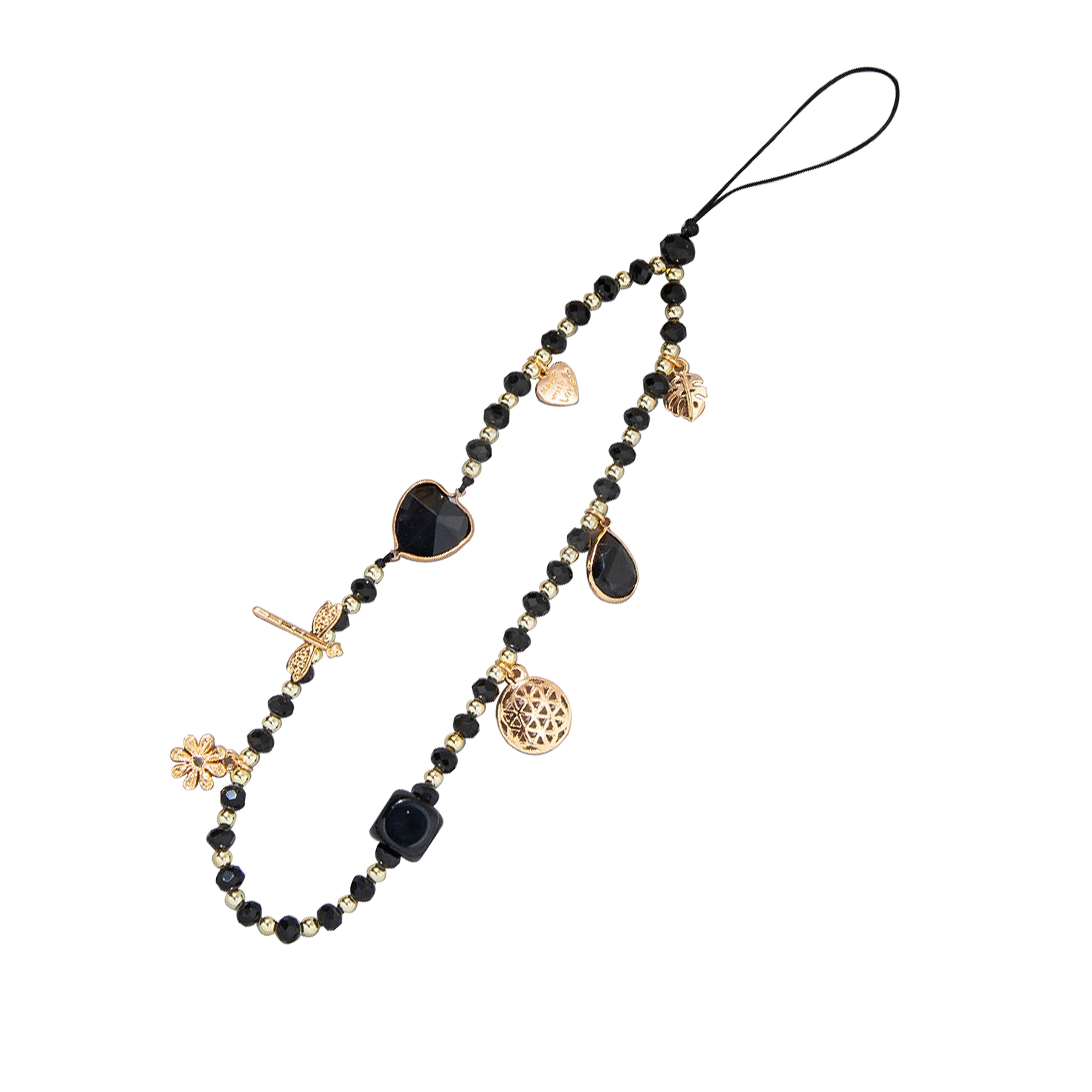 Corda Per Cellulare Con Orso Rosa E Cristalli - Anti-Smarrimento - Foto 10