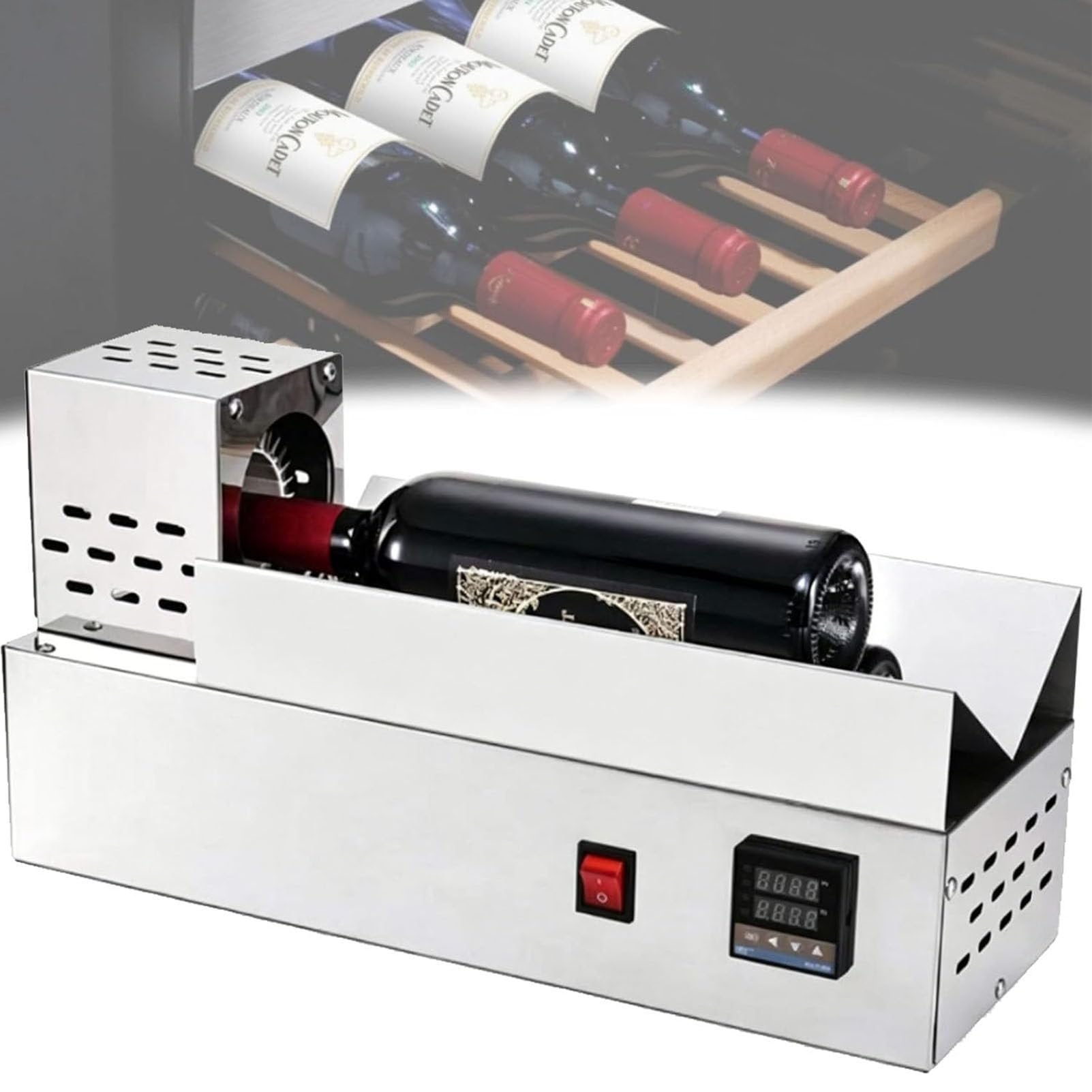 PioMue Heat Shrink Capsule For Wine Bottles, Digital Thermostat 220V