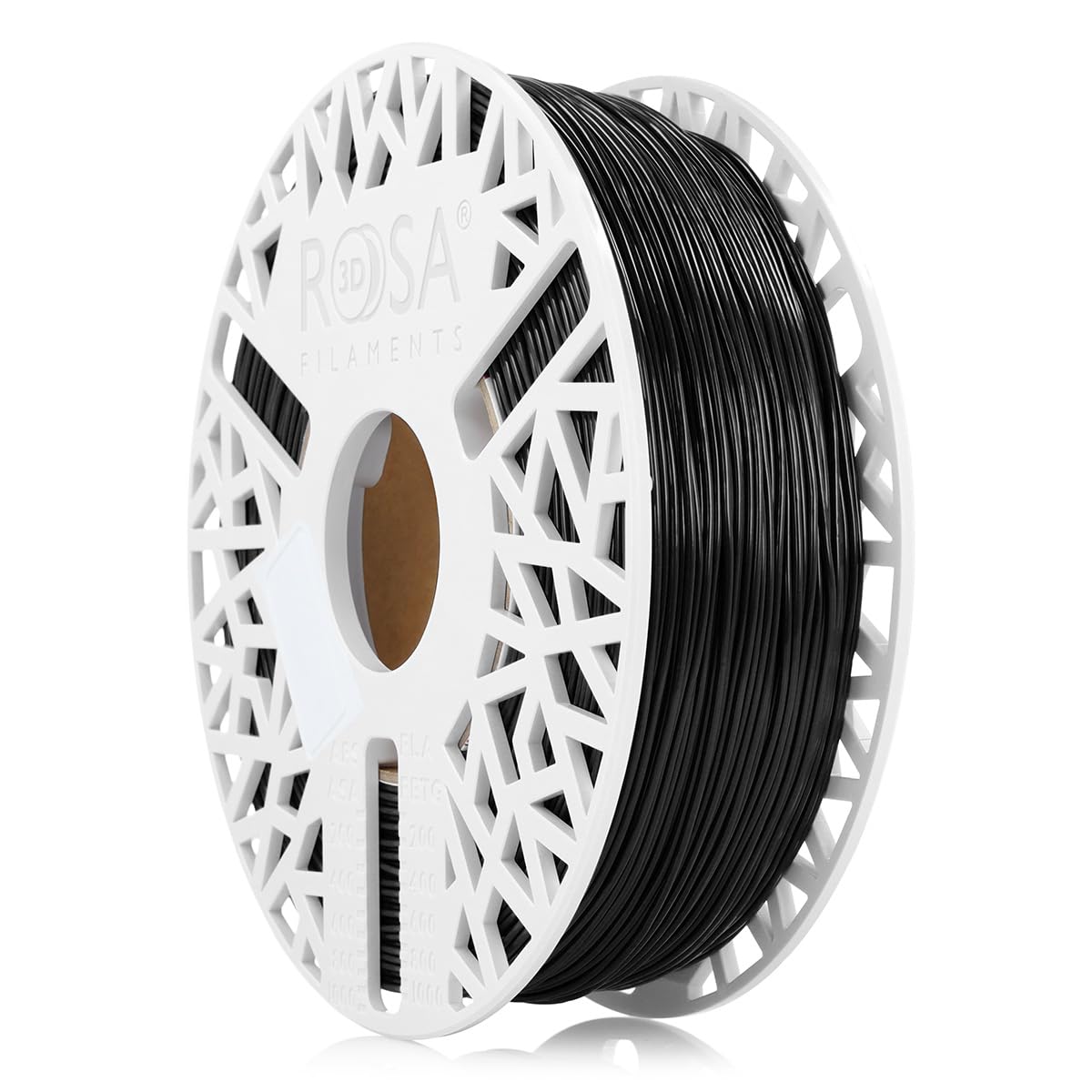 ROSA3D Filament TPU 1,75 mm pour imprimante 3D Noir Bobine 1 kg Flex 96A