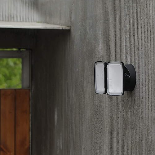 Miniatura 8 de LUTEC - Foco LED de 3000 lúmenes, 32 W, 5000 K, doble cabezal integrado, resistente al agua al atardecer y al amanecer, luz de pared de seguridad